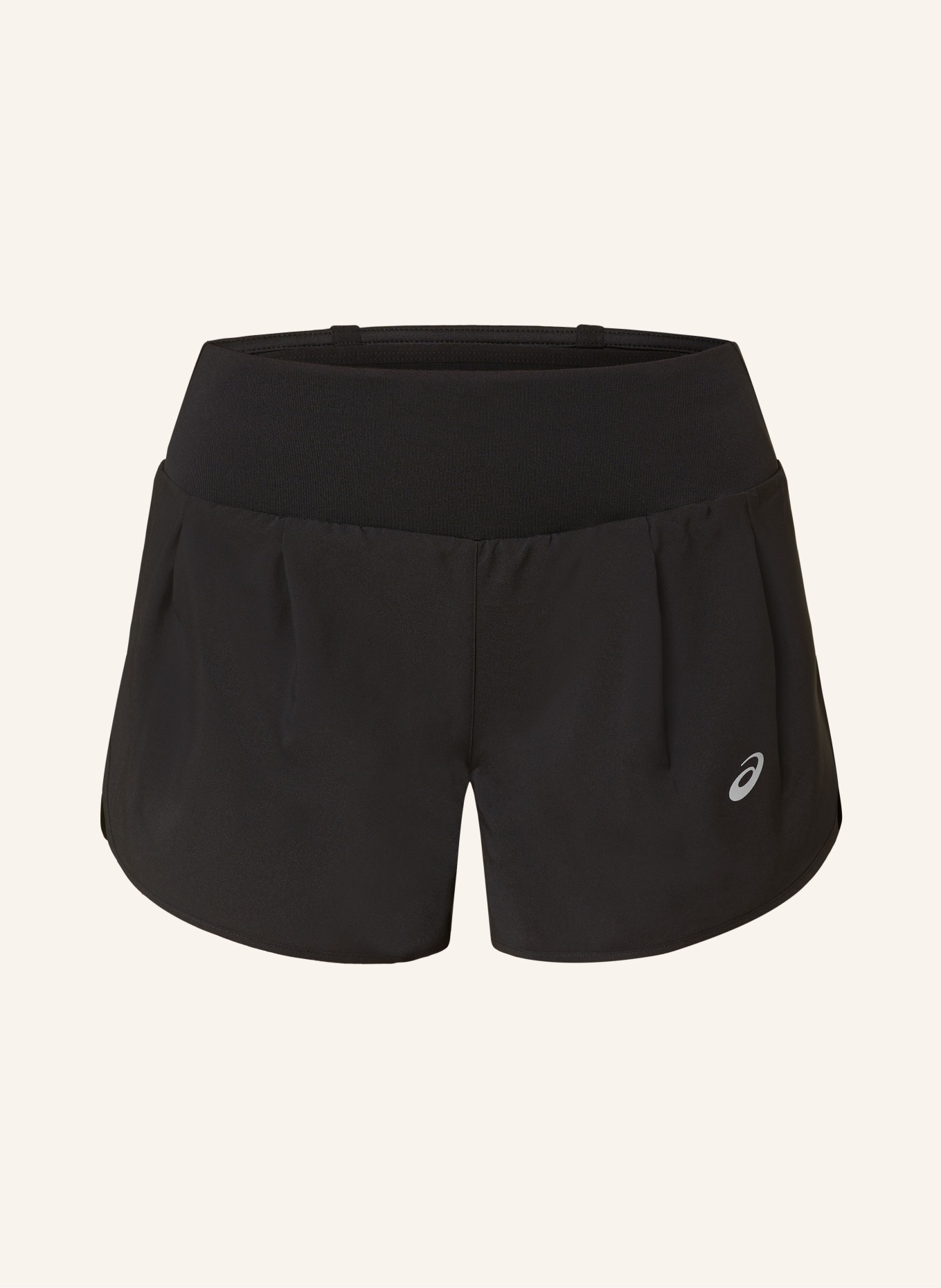 ASICS Running shorts ROAD 3.5IN, Color: BLACK (Image 1)