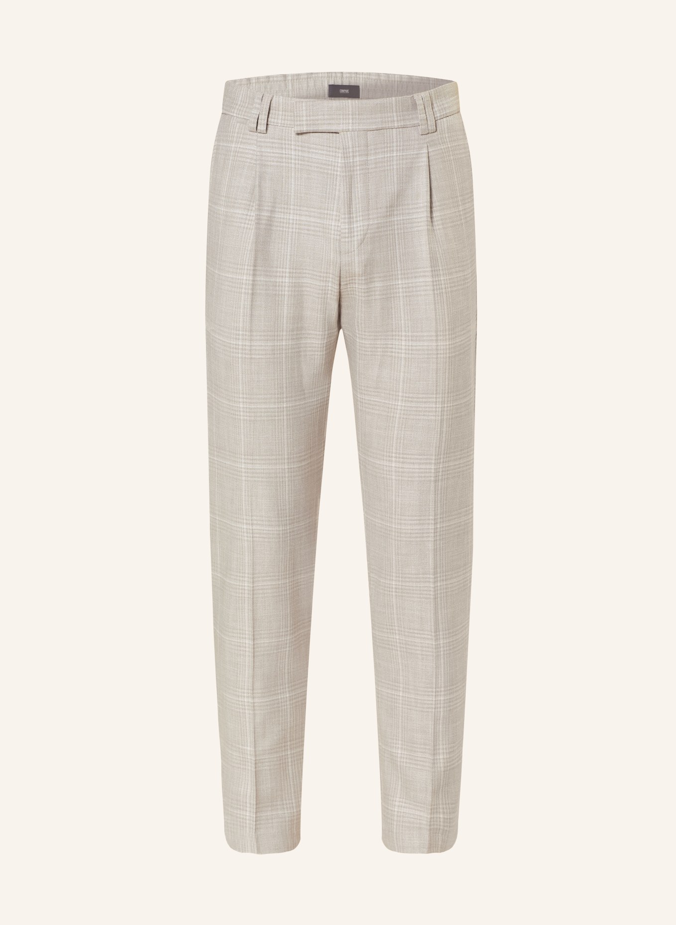 CINQUE Spodnie garniturowe CISANDO extra slim fit, Kolor: 22 hellbraun (Obrazek 1)