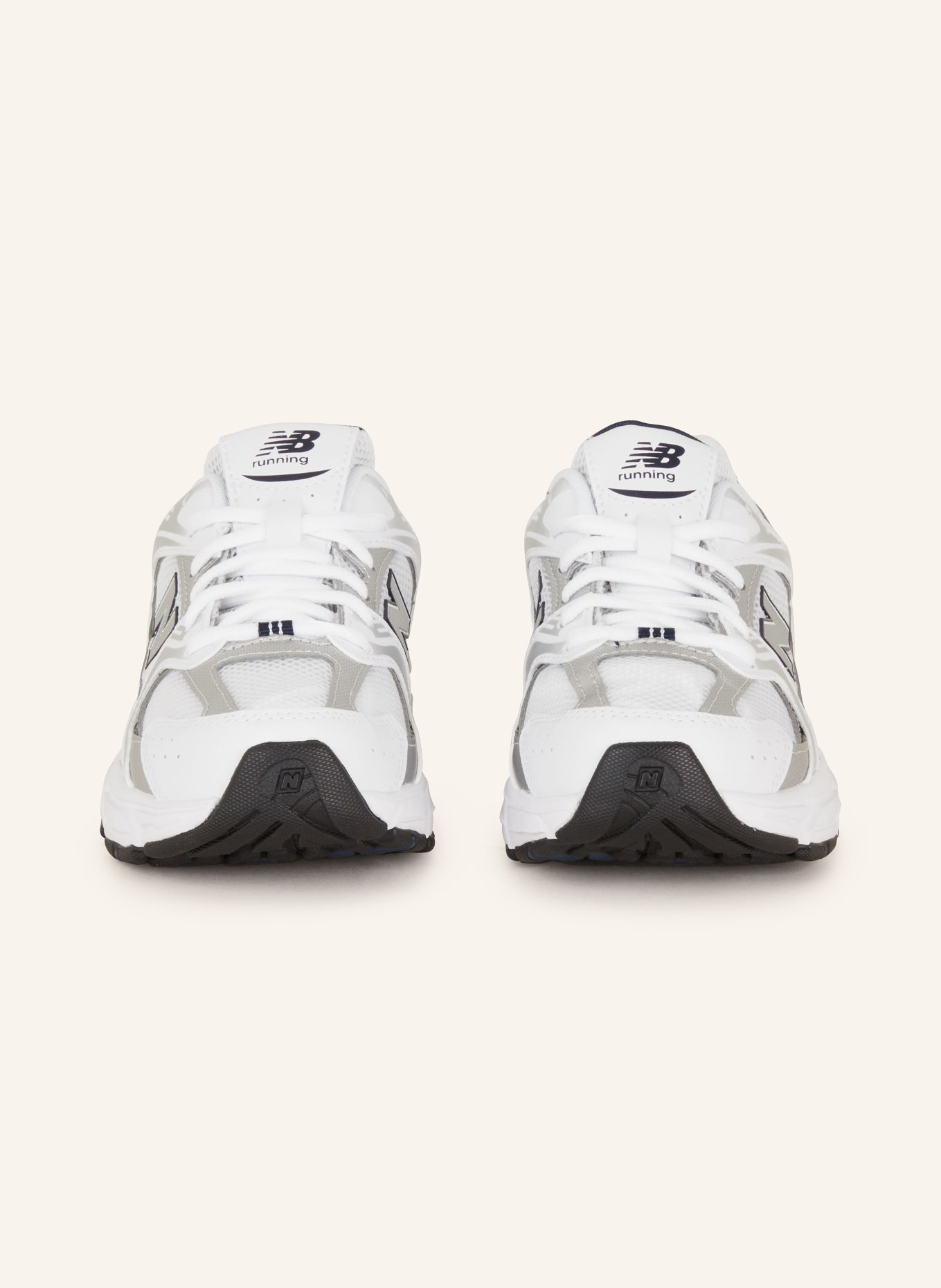 new balance Sneaker GR530V1, Farbe: WEISS/ SILBER/ SCHWARZ (Bild 3)