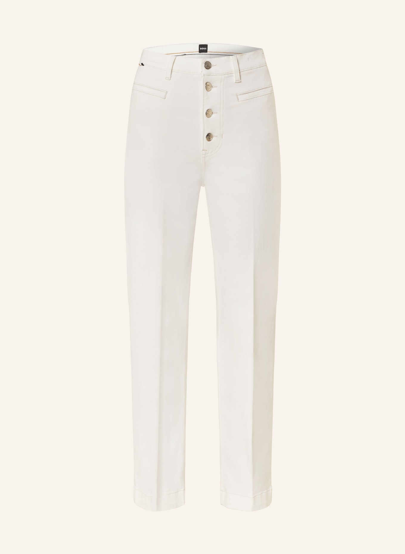 BOSS 7/8 jeans THE ADA, Color: WHITE (Image 1)
