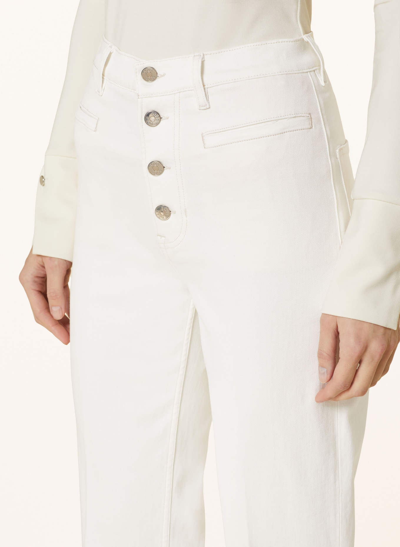 Boss white jeans hotsell
