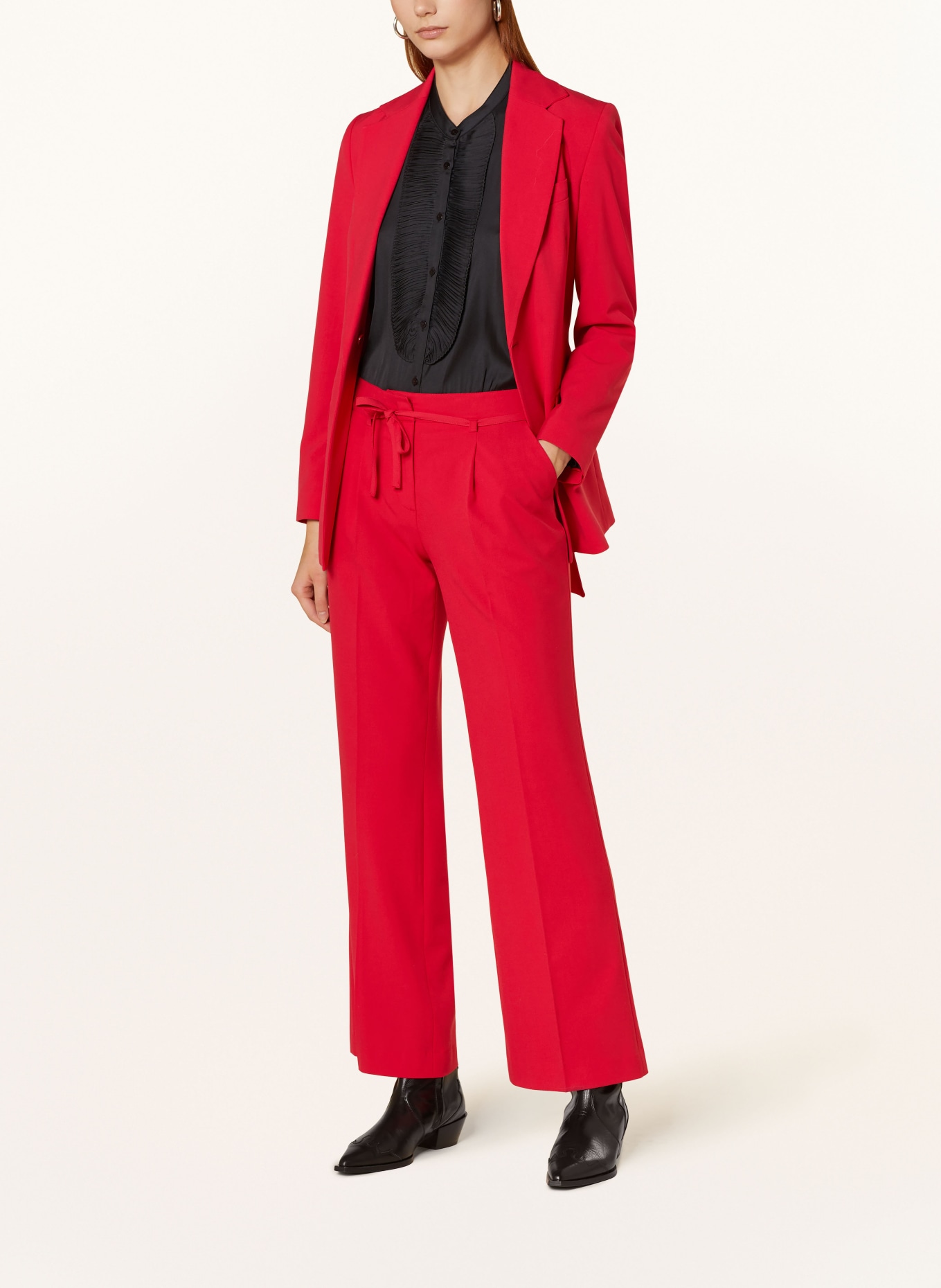 MORE & MORE Wide leg trousers, Color: RED (Image 2)