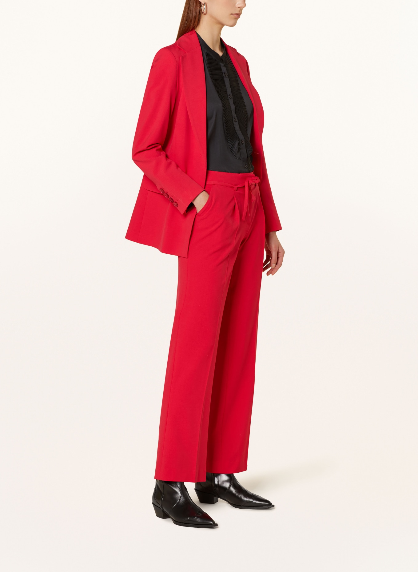 MORE & MORE Wide leg trousers, Color: RED (Image 4)
