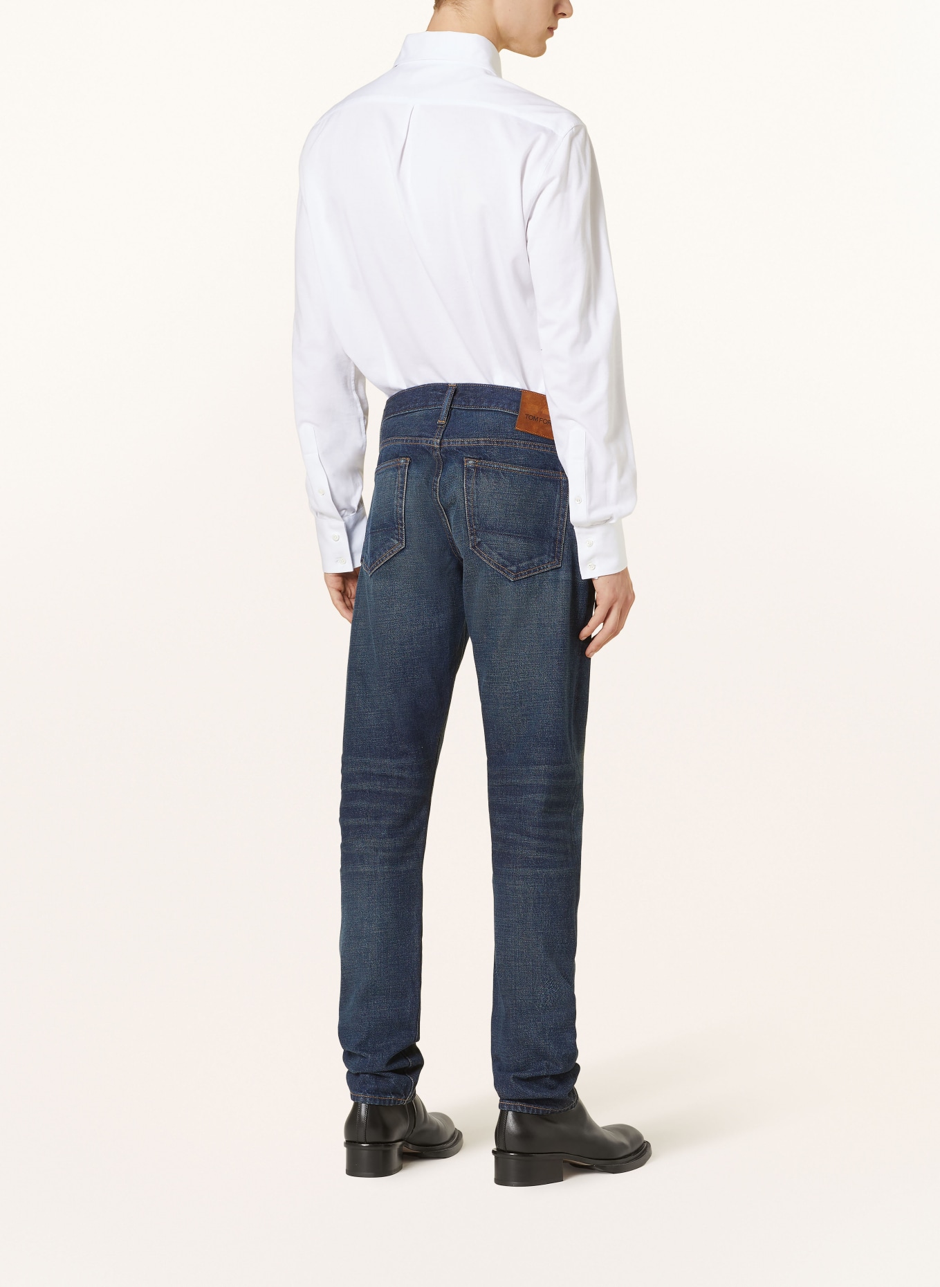 TOM FORD Jeans Standard Fit, Farbe: HB523 STRONG HIGH/LOW BLUE (Bild 3)