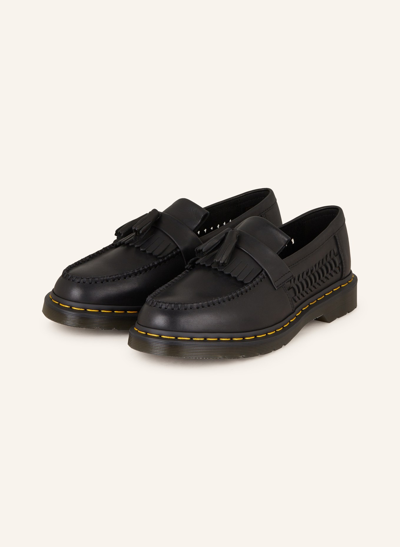 Dr. Martens Loafers ADRIAN WOVEN, Color: BLACK (Image 1)