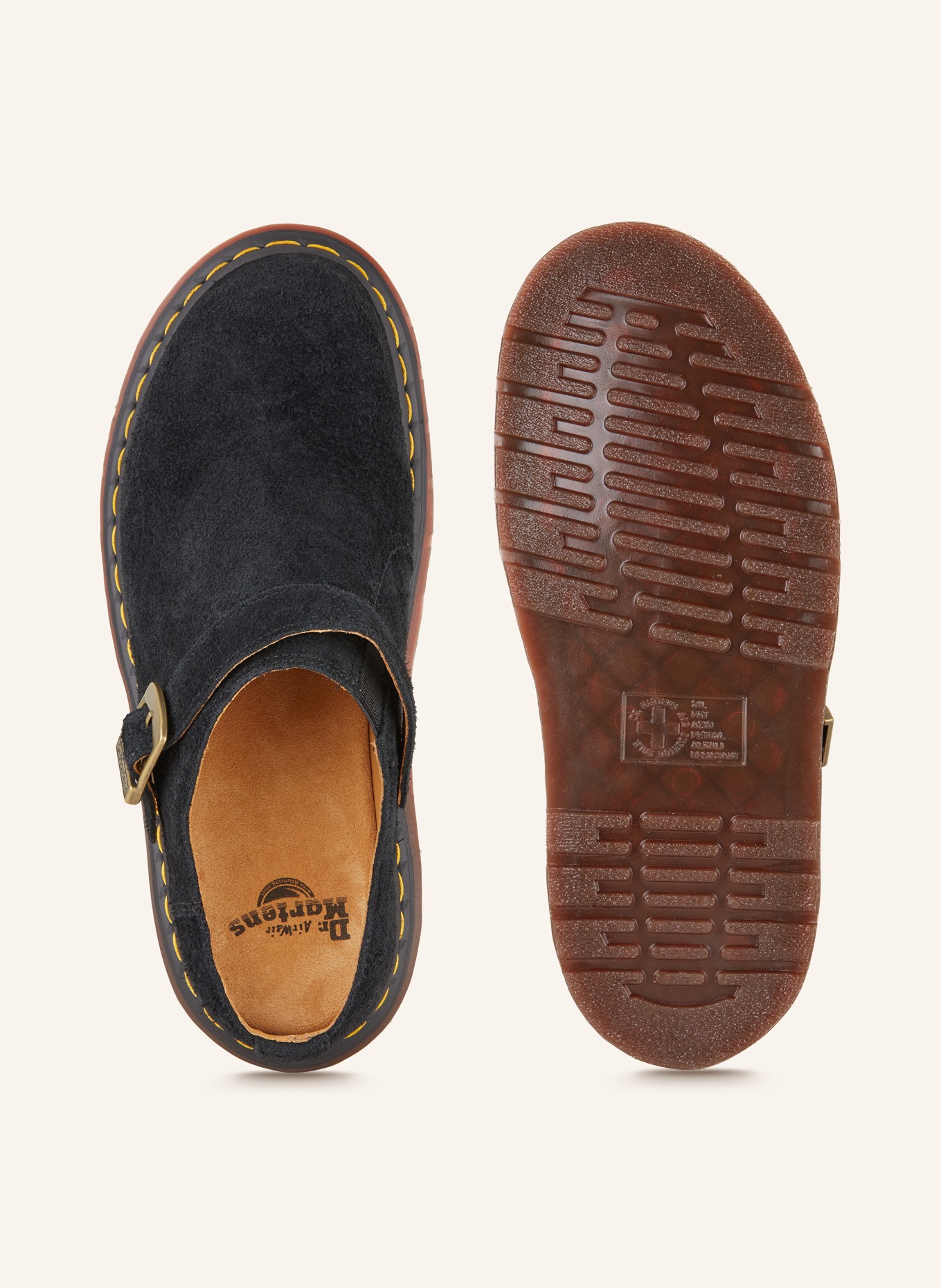 Dr. Martens Slides ISHAM, Color: BLACK (Image 5)