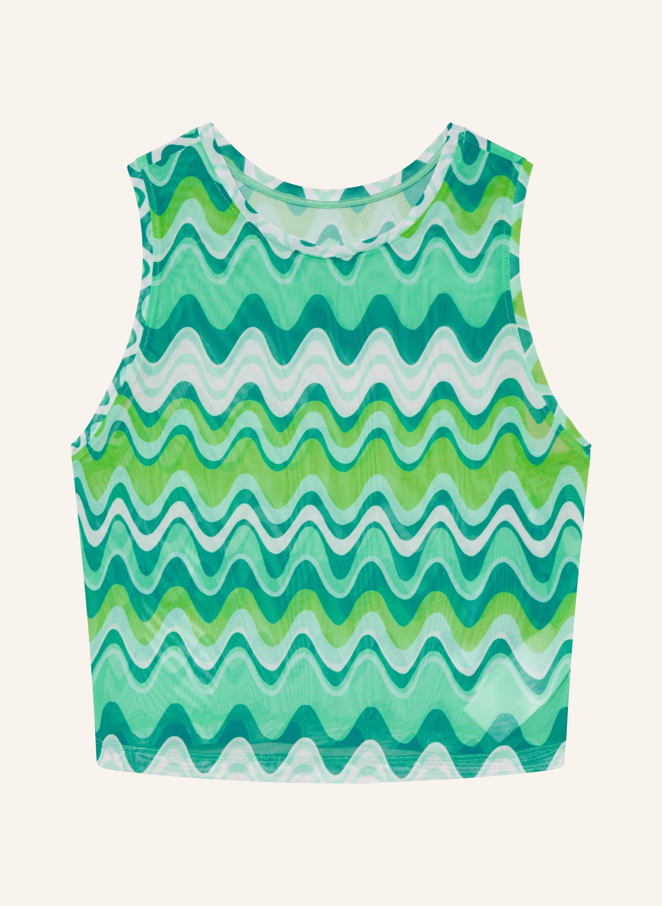 SEAFOLLY Top NEUE WAVE, Color: MINT/ TURQUOISE/ TEAL (Image 1)