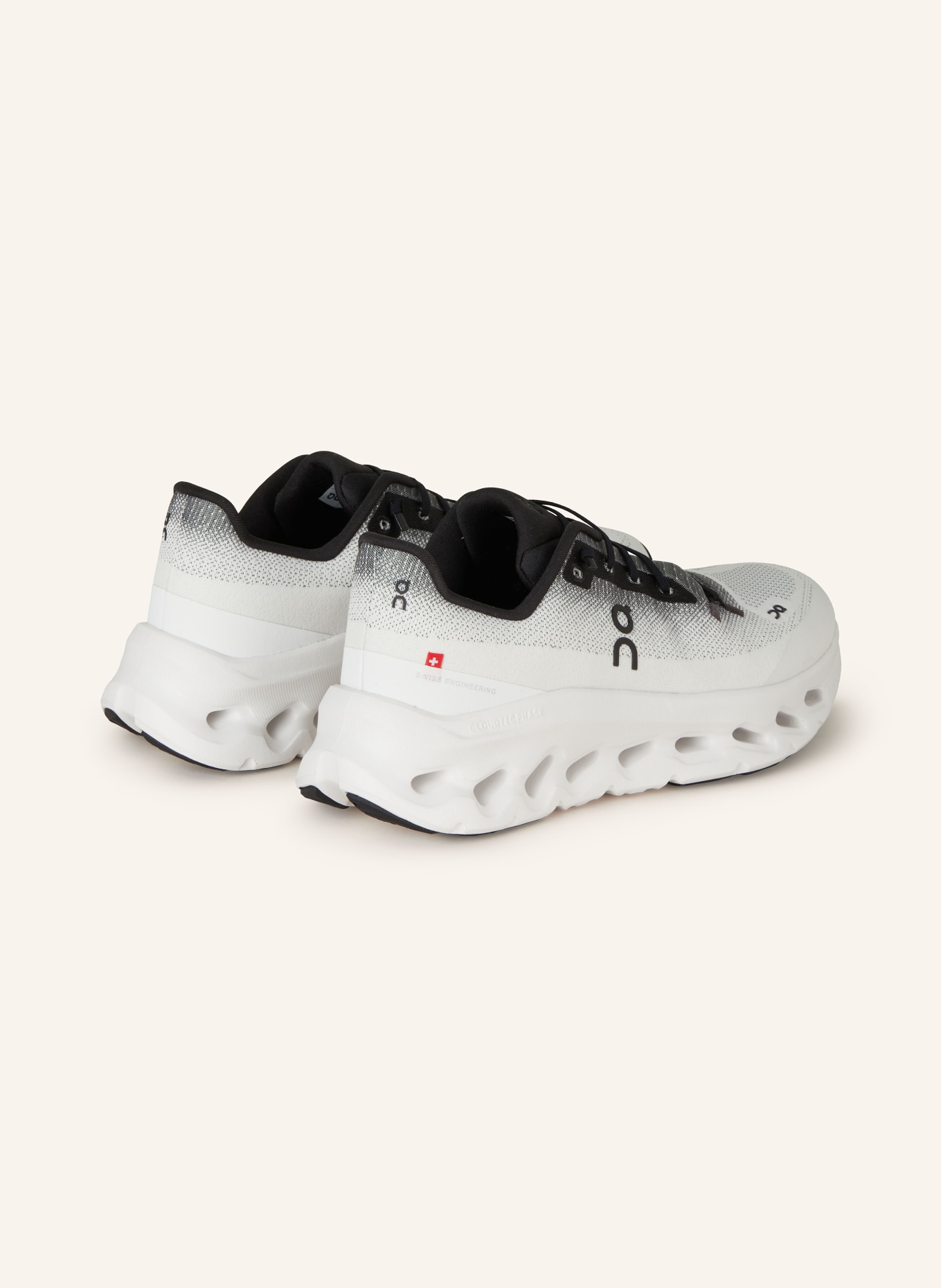 On Sneakers CLOUDTILT, Color: BLACK/ WHITE (Image 2)