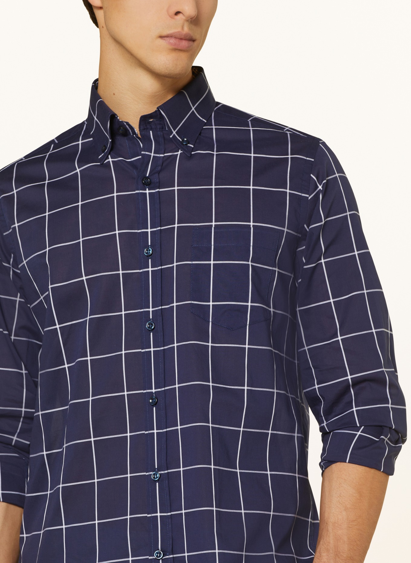 PAUL & SHARK Oxford shirt regular fit, Color: DARK BLUE (Image 4)
