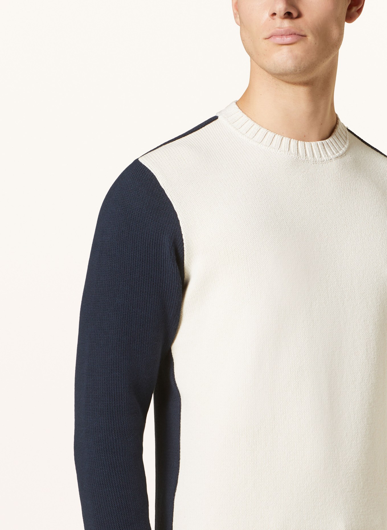 PAUL & SHARK Sweater, Color: BLUE/ CREAM (Image 4)