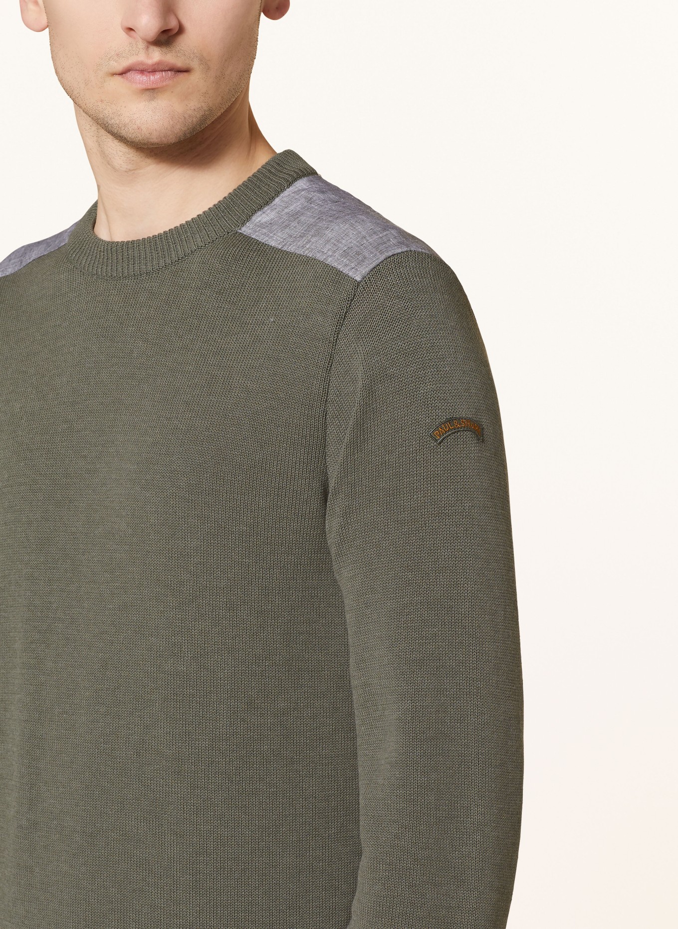 PAUL & SHARK Sweater, Color: OLIVE (Image 4)