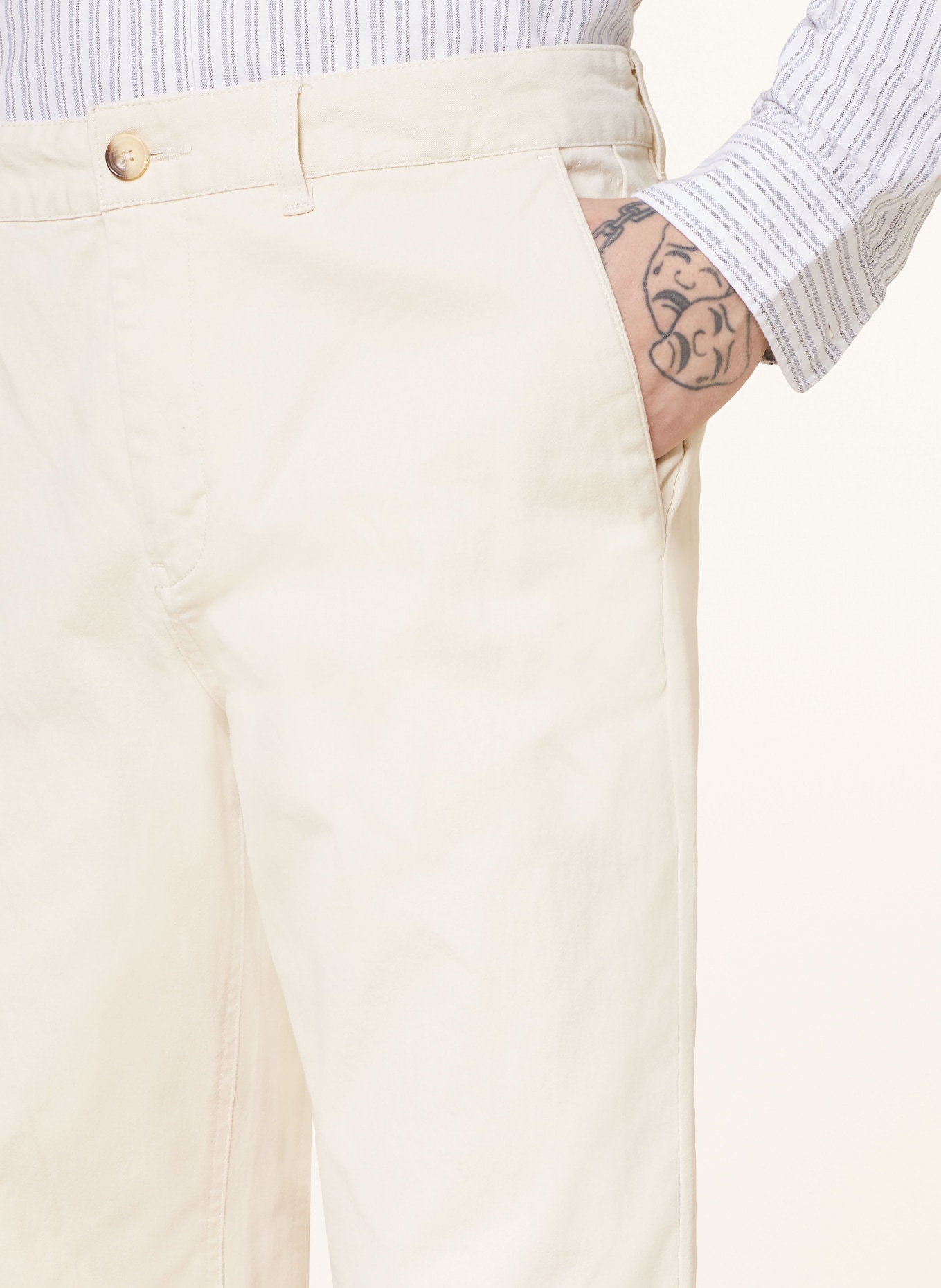 SCOTCH & SODA Chino DRIFT Regular Fit: CREME