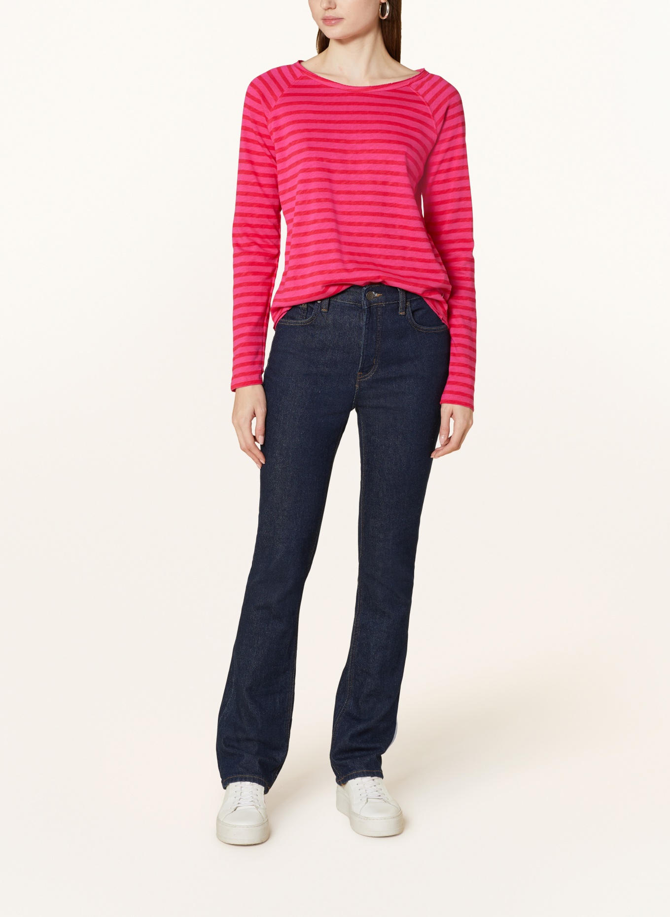 Smith & Soul Long sleeve shirt, Color: PINK/ RED (Image 2)