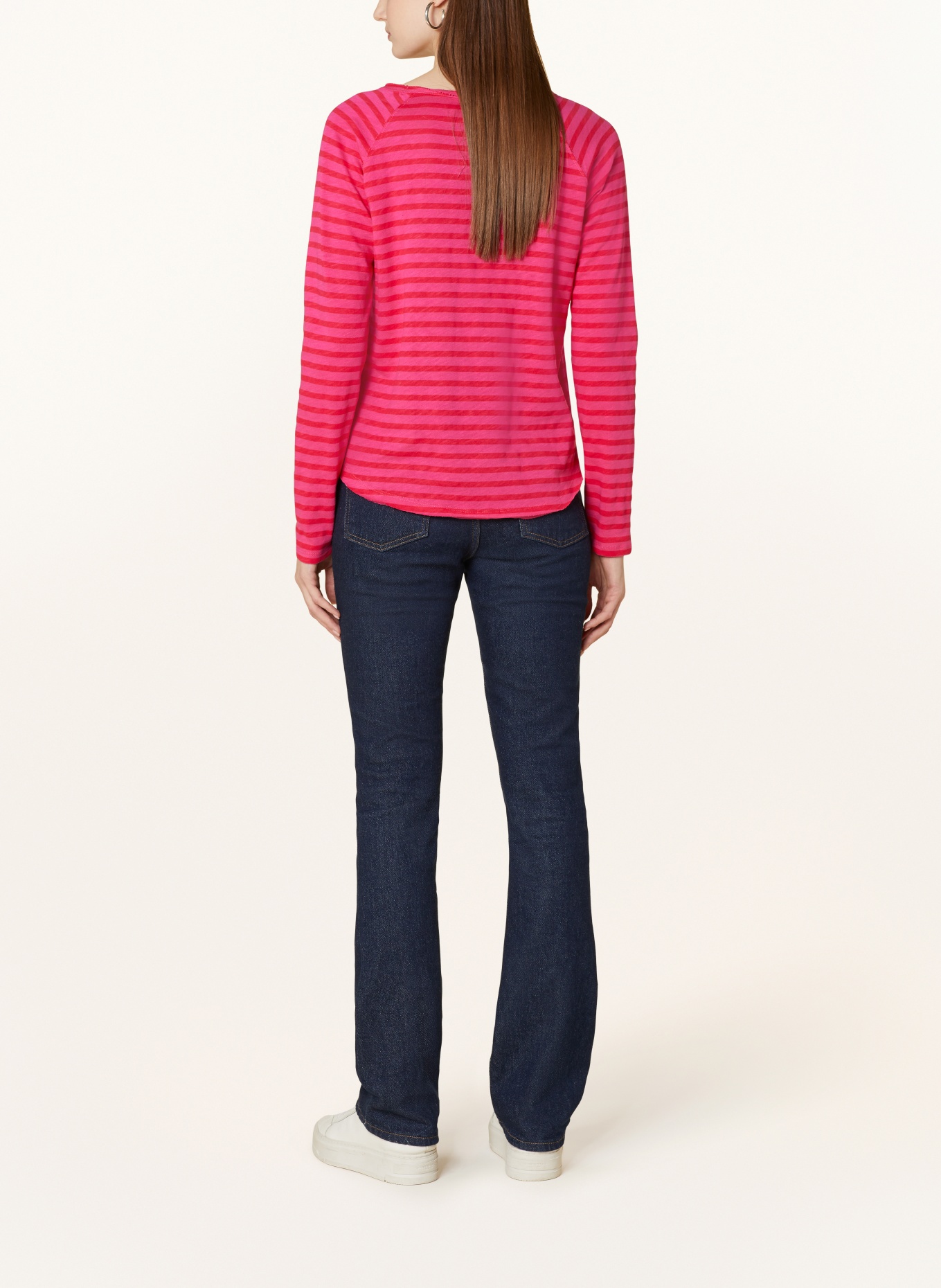 Smith & Soul Long sleeve shirt, Color: PINK/ RED (Image 3)
