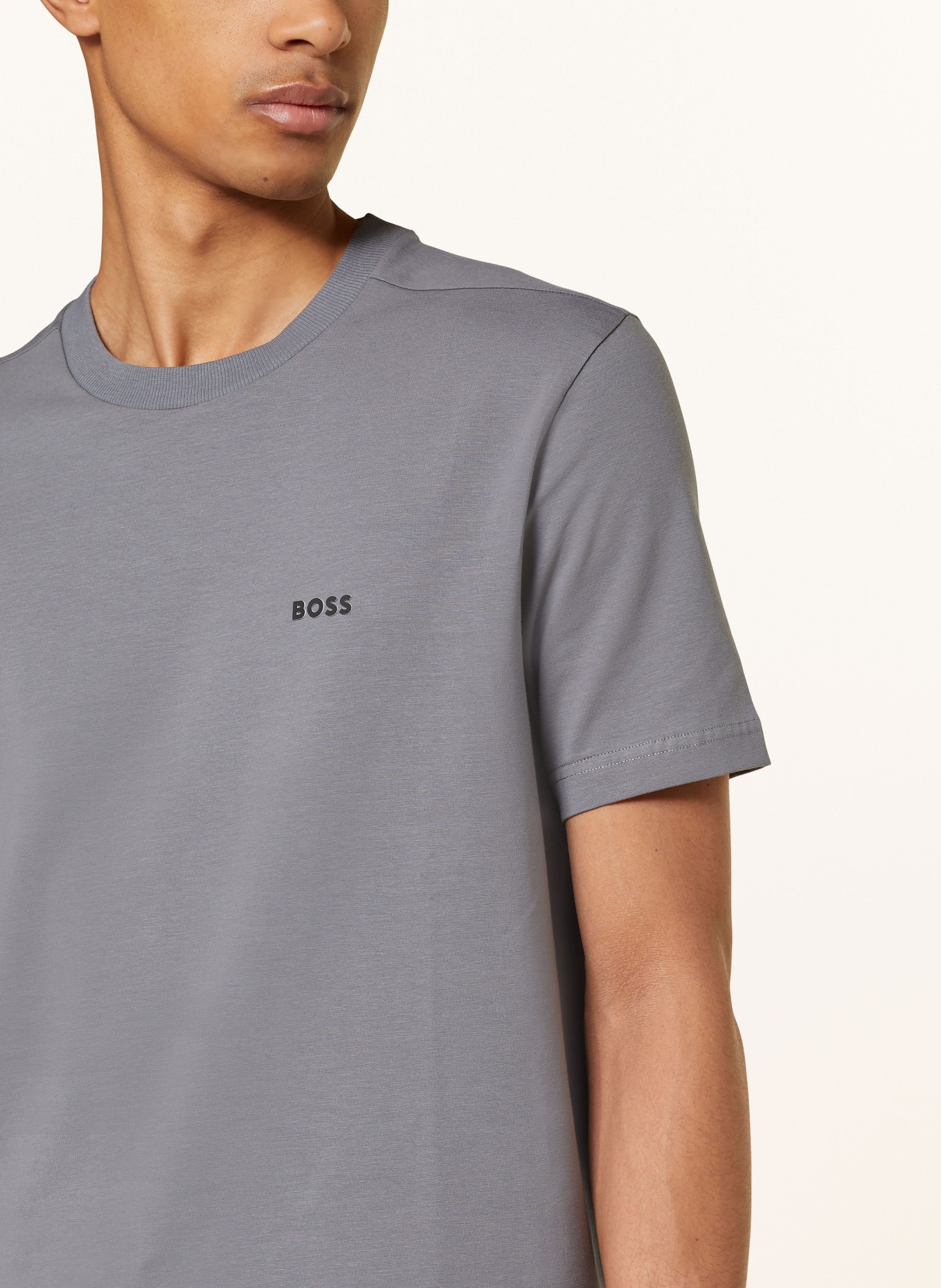 BOSS T-Shirt TEE, Farbe: GRAU (Bild 4)