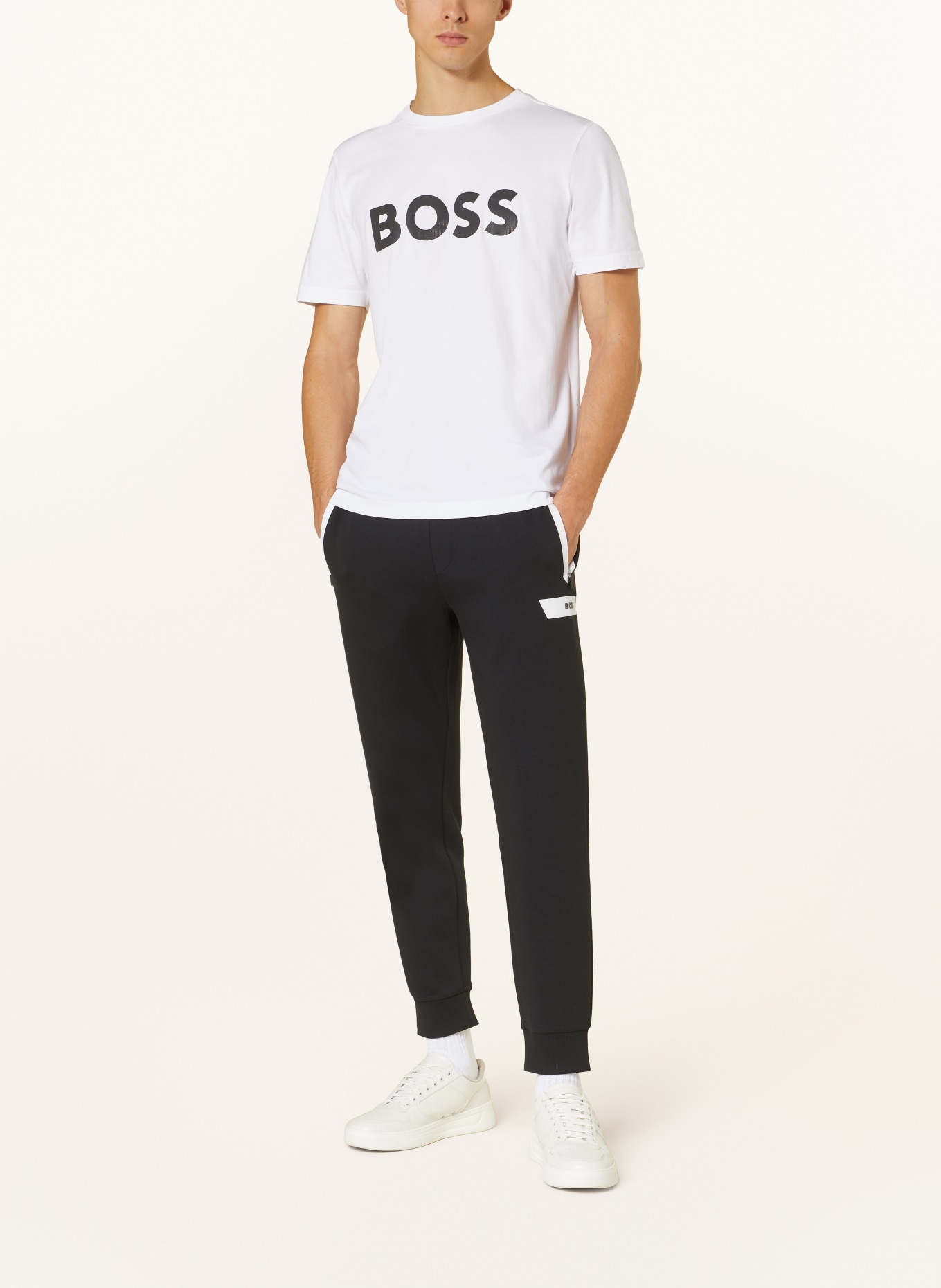 BOSS T-Shirt, Farbe: WEISS (Bild 2)