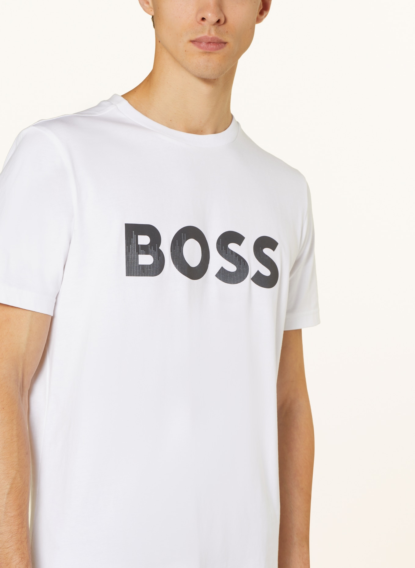 BOSS T-Shirt, Farbe: WEISS (Bild 4)