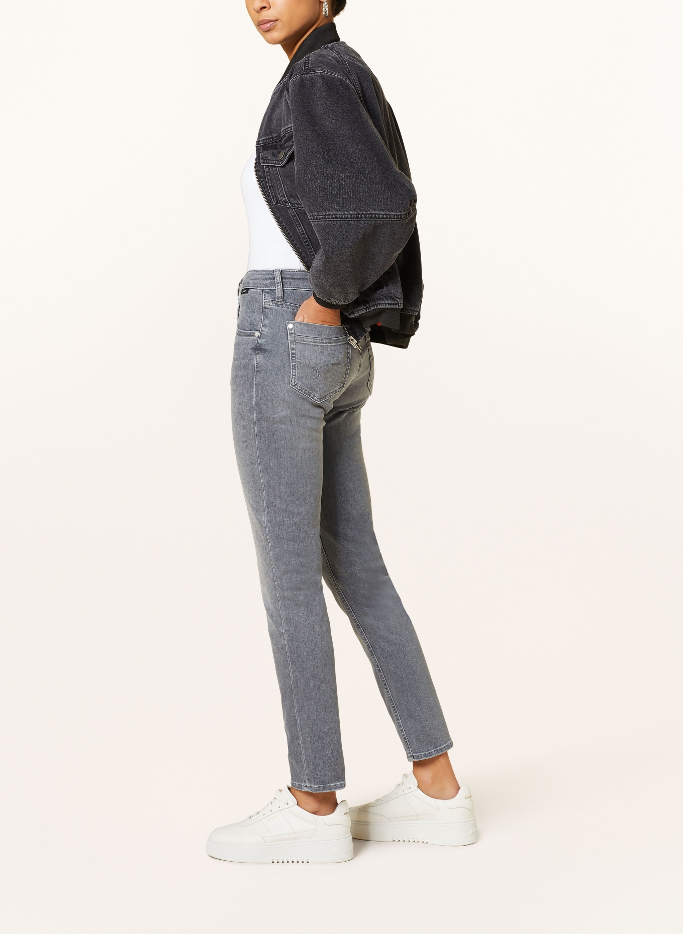 mavi Skinny jeans SOPHIE, Color: 85723 grey premium indigo (Image 4)