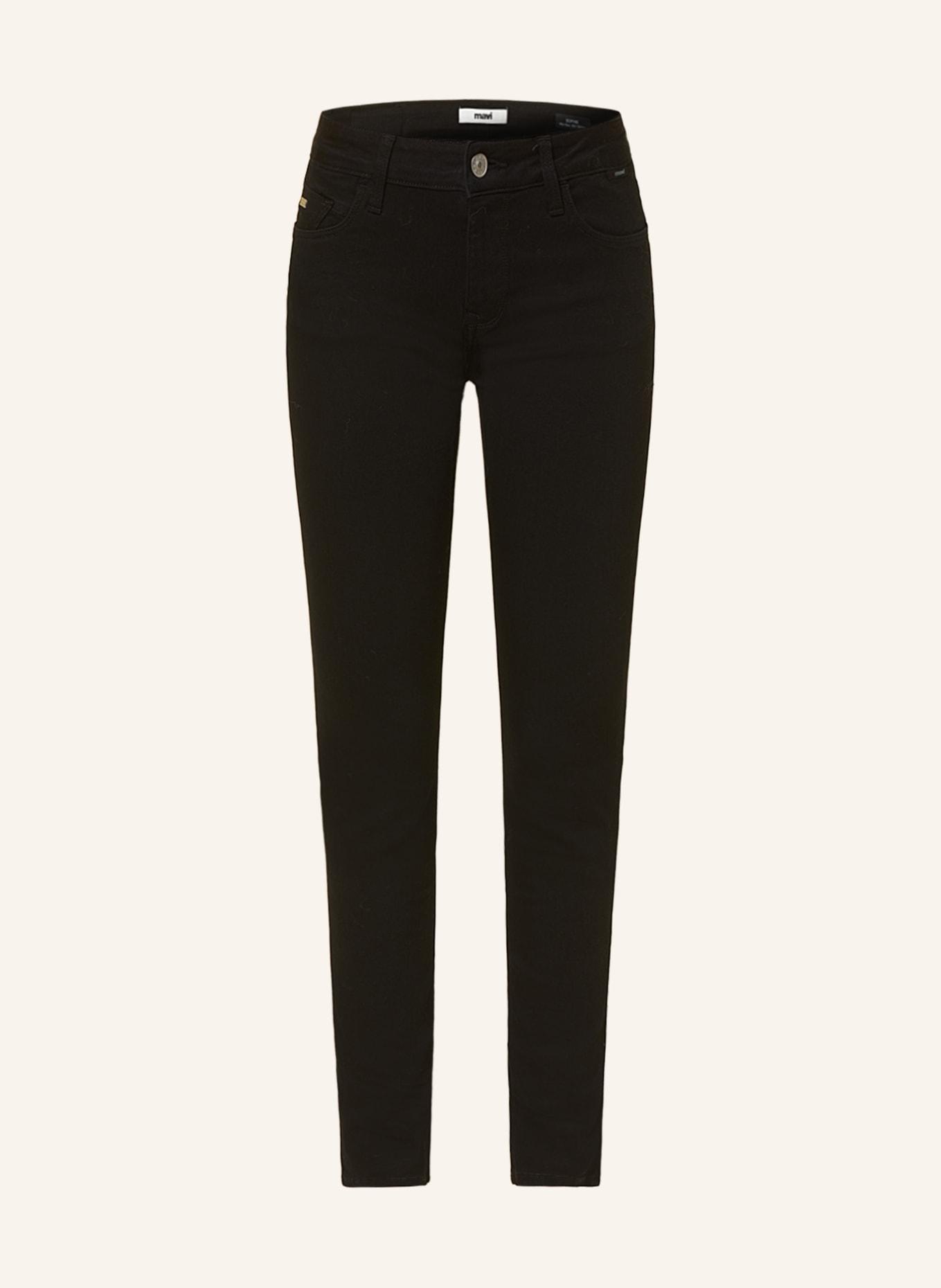mavi Skinny Jeans SOPHIE, Farbe: SCHWARZ (Bild 1)