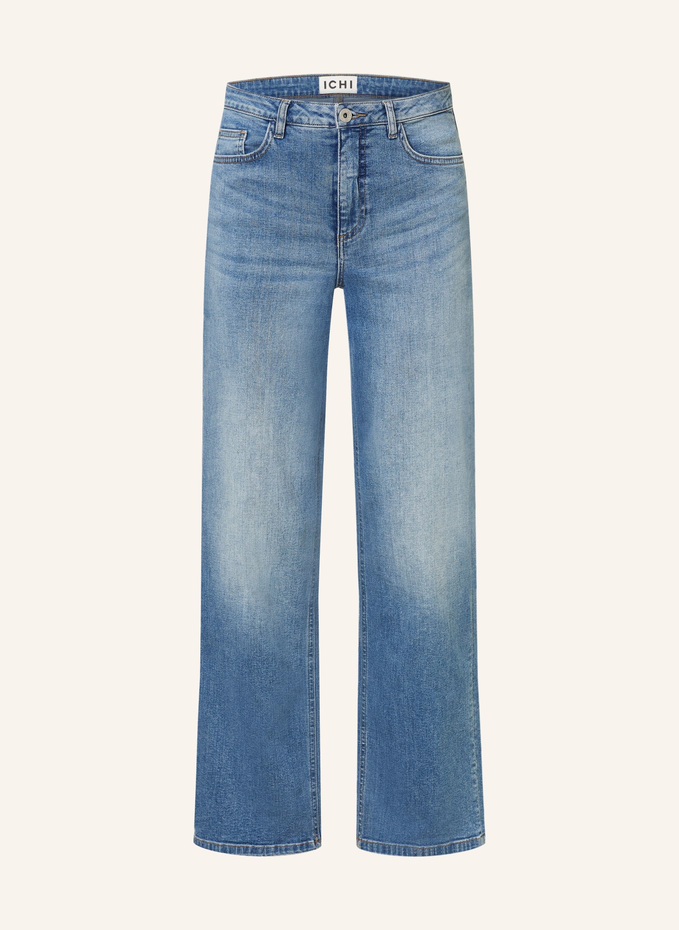 ICHI Straight Jeans IHTWIGGY, Farbe: 19037 Medium blue (Bild 1)
