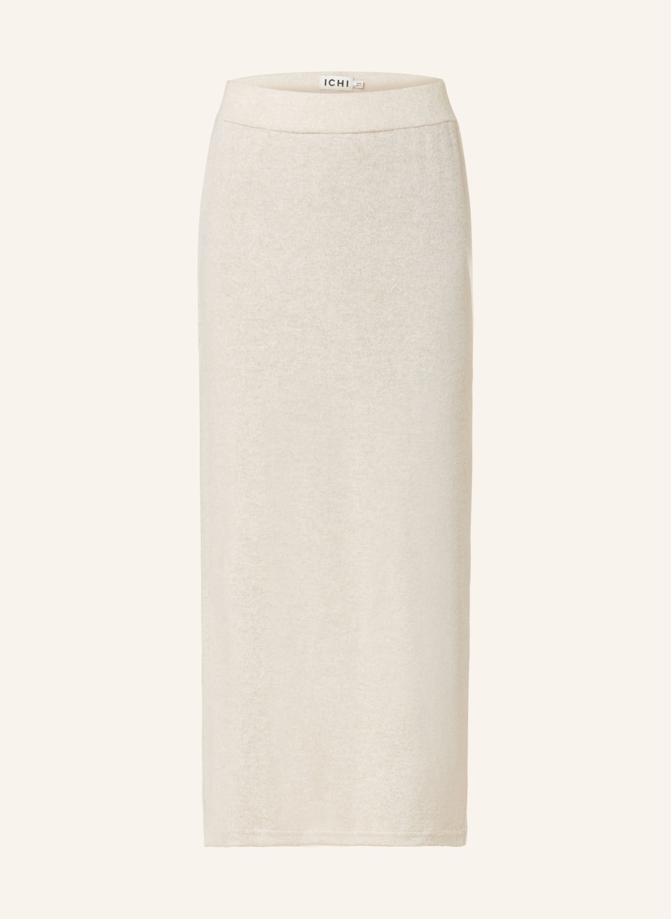 ICHI Knit skirt IHYOSE, Color: BEIGE (Image 1)