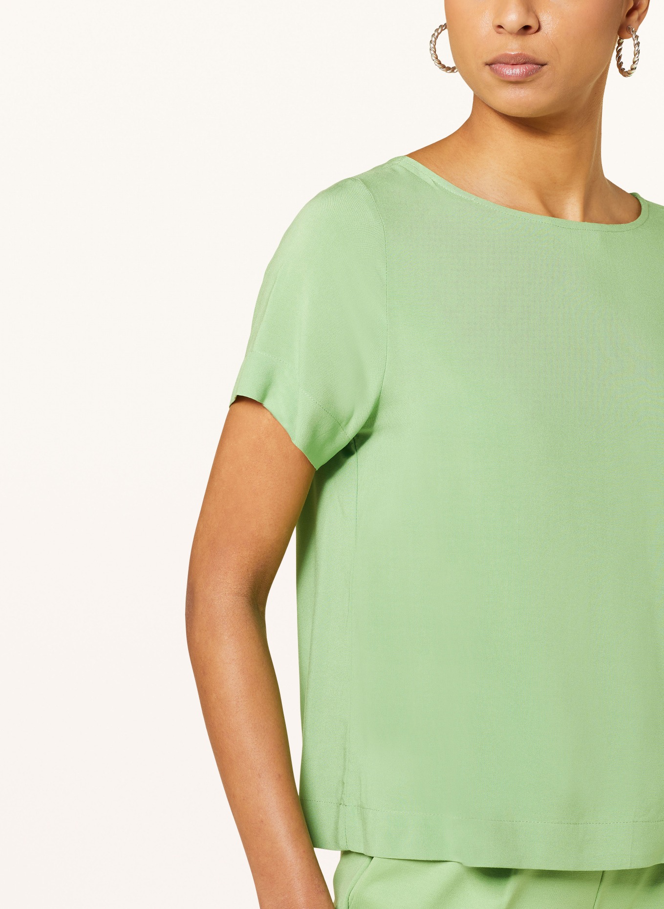 ICHI Shirt blouse IHMAIN, Color: GREEN (Image 4)