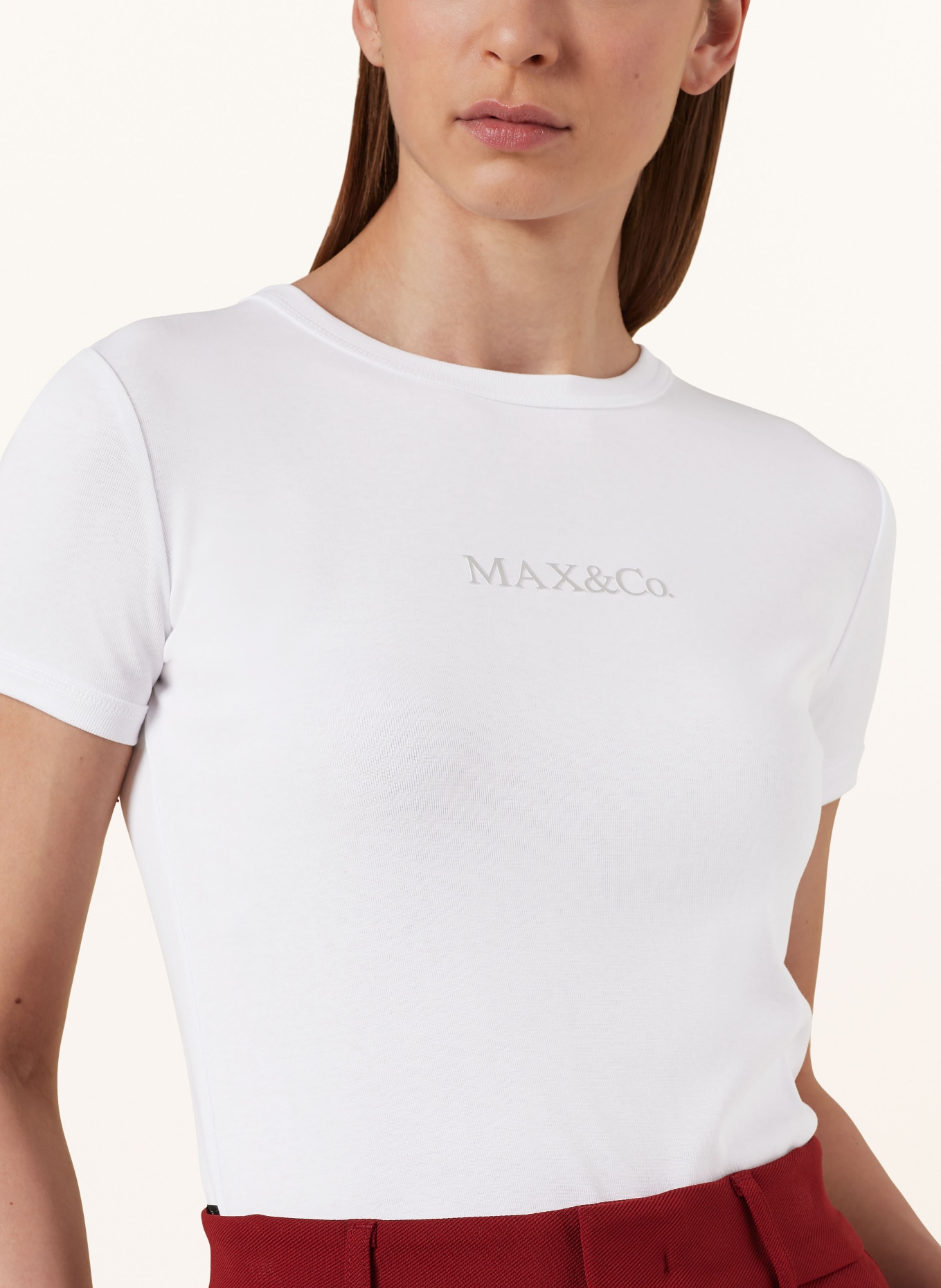 MAX & Co. T-shirt, Kolor: BIAŁY (Obrazek 4)