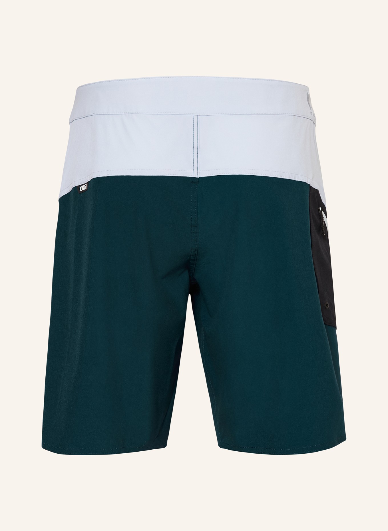 PICTURE Badeshorts JOURNY 19 BRDS: PETROL / HELLBLAU