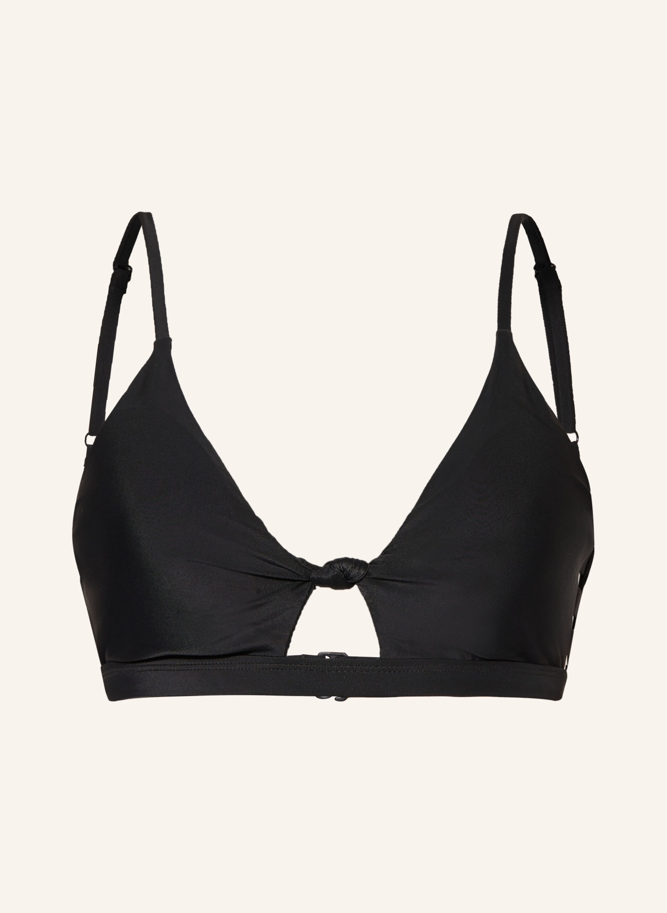 PICTURE Bralette bikini top KALTA with UV protection 50+, Color: BLACK (Image 1)