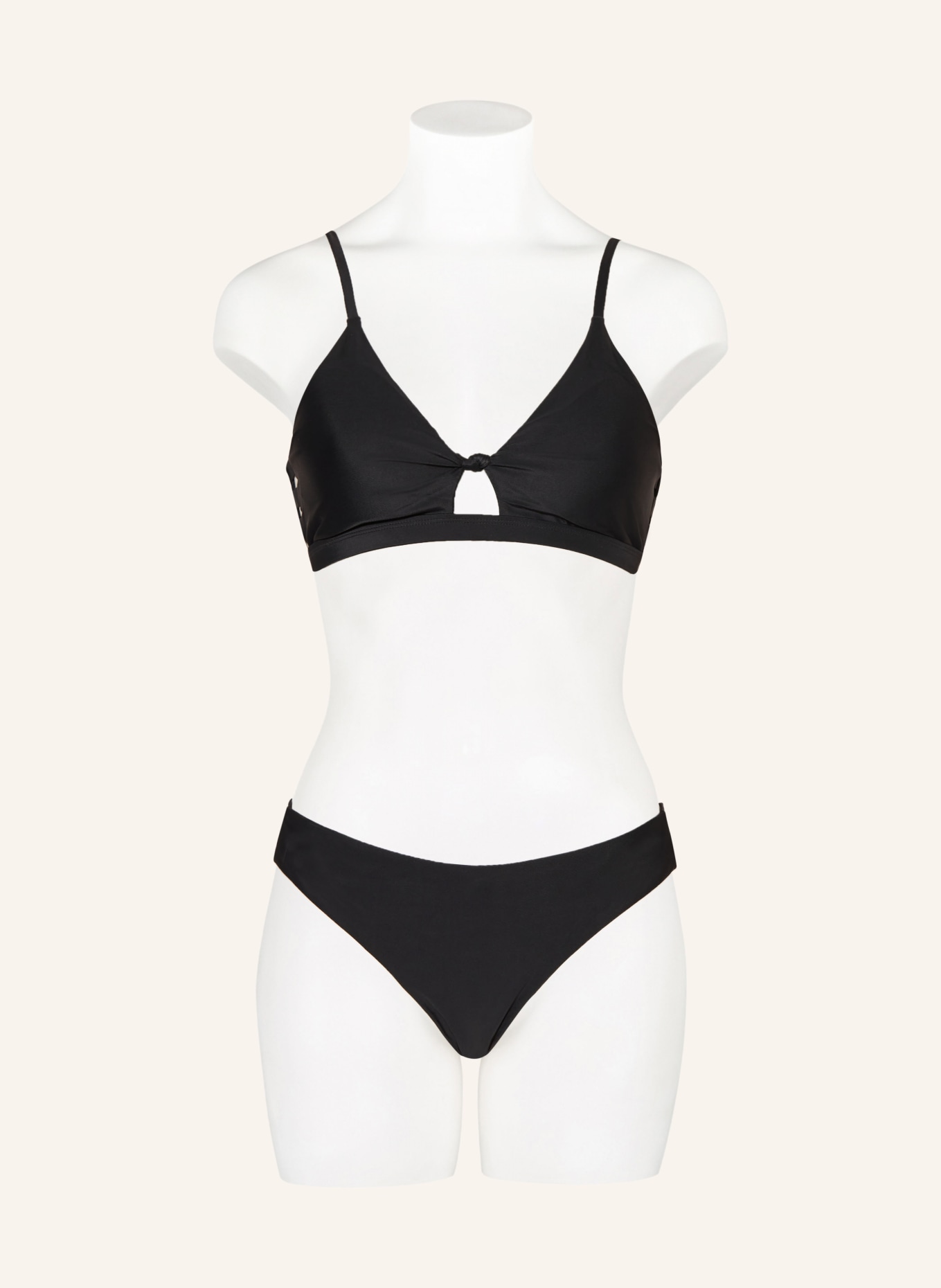 PICTURE Bralette bikini top KALTA with UV protection 50+, Color: BLACK (Image 2)