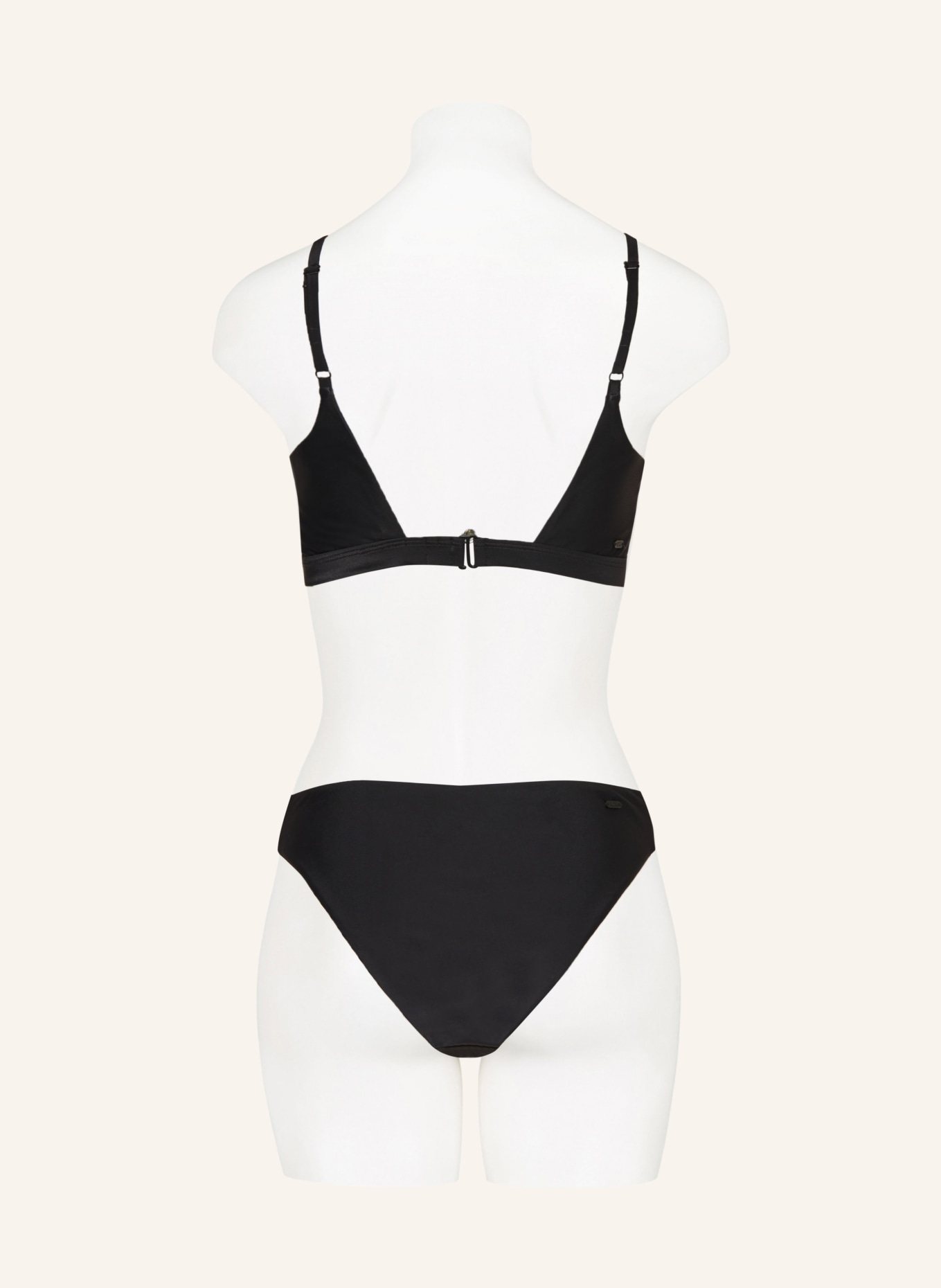 PICTURE Bralette bikini top KALTA with UV protection 50+, Color: BLACK (Image 3)