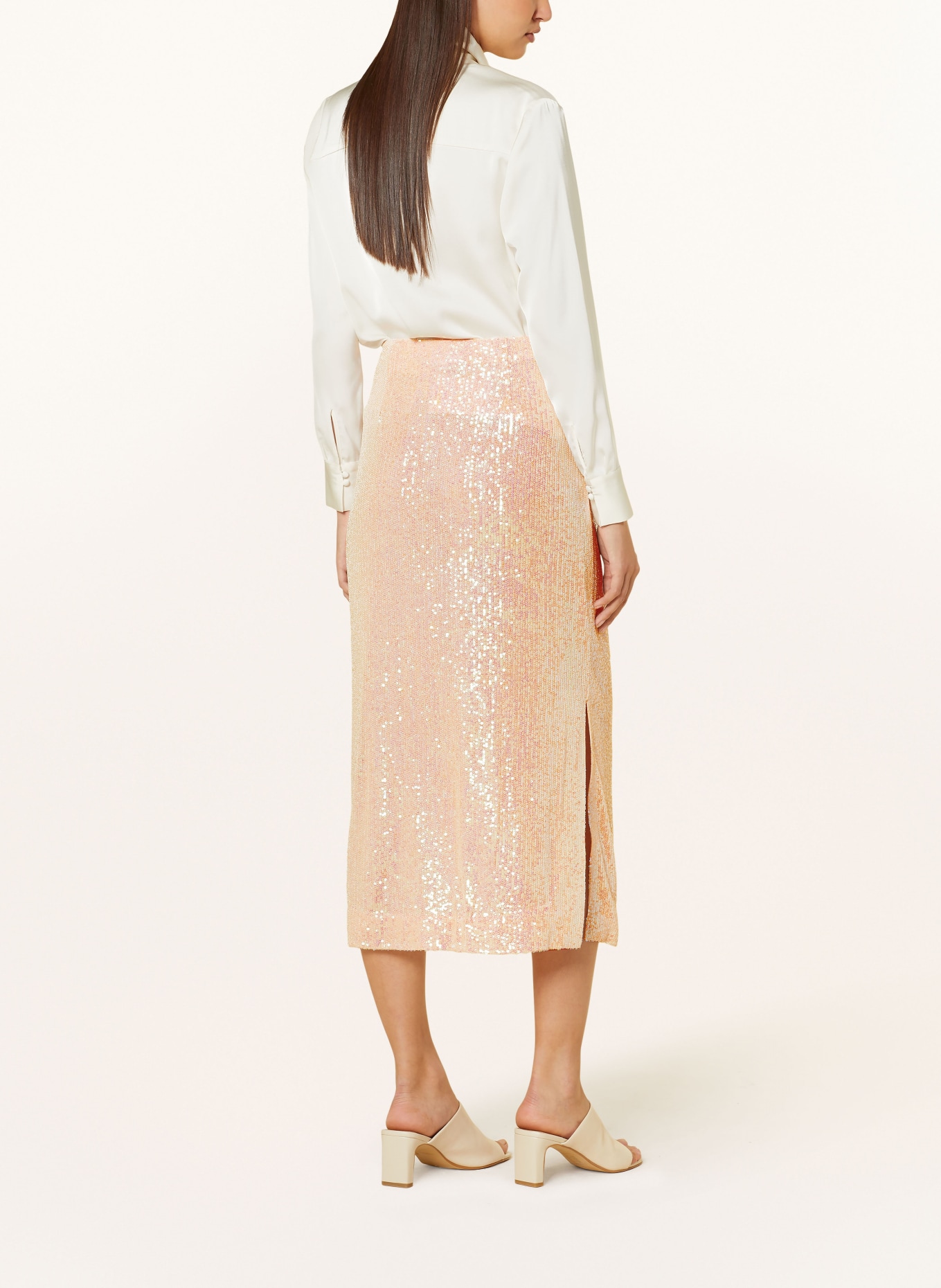 Lala Berlin Skirt SALEM with sequins, Color: LIGHT PINK (Image 3)