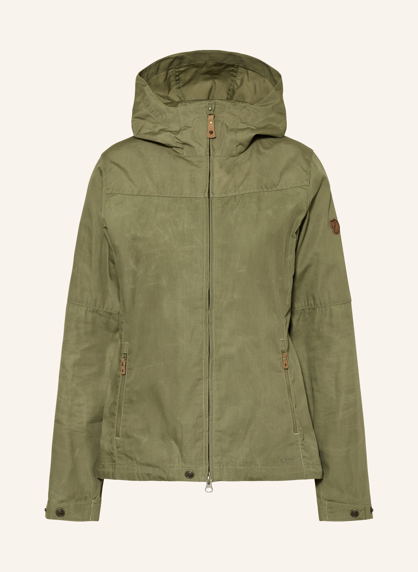 FJÄLLRÄVEN Outdoor jacket STINA, Color: OLIVE (Image 1)