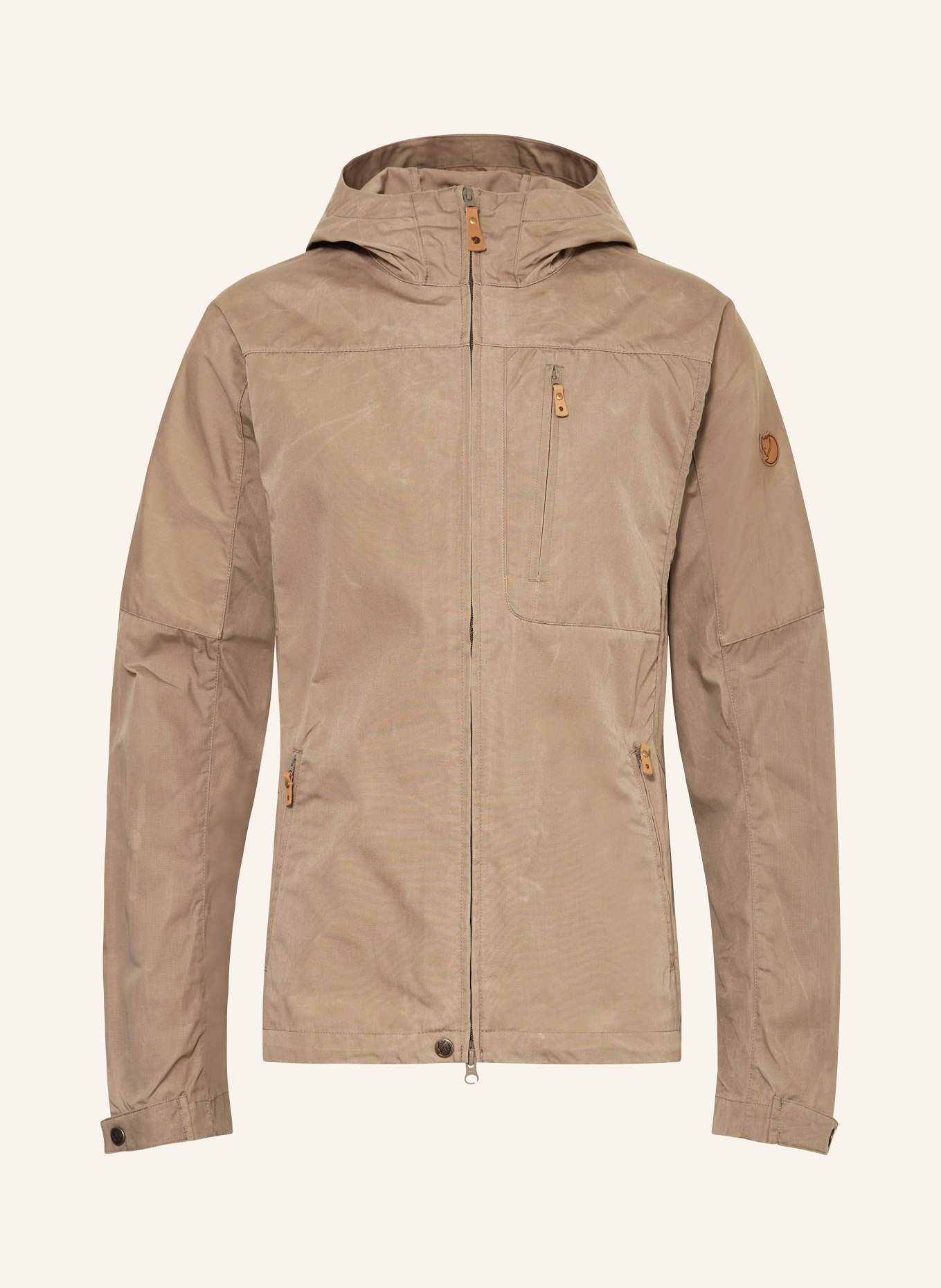 FJÄLLRÄVEN Outdoor jacket STEN, Color: TAUPE (Image 1)