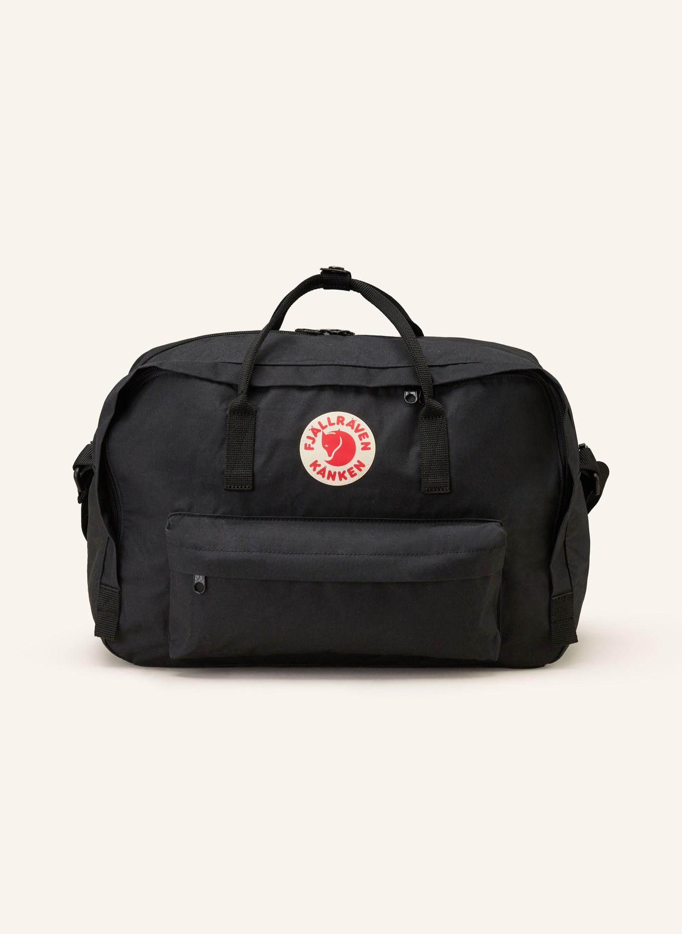 FJÄLLRÄVEN Travel bag KÅNKEN 30 l with laptop compartment, Color: BLACK (Image 1)