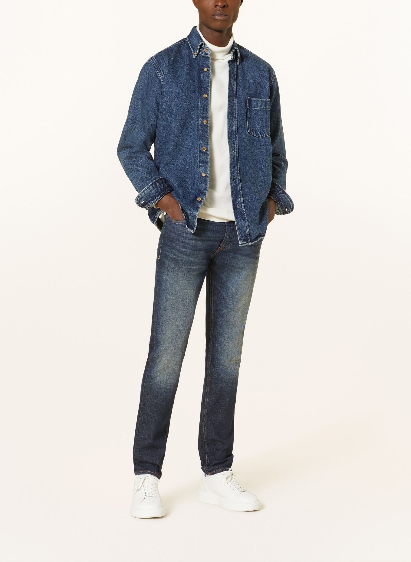 BOSS Jeans DELAWARE Slim Fit, Farbe: 412 NAVY (Bild 2)