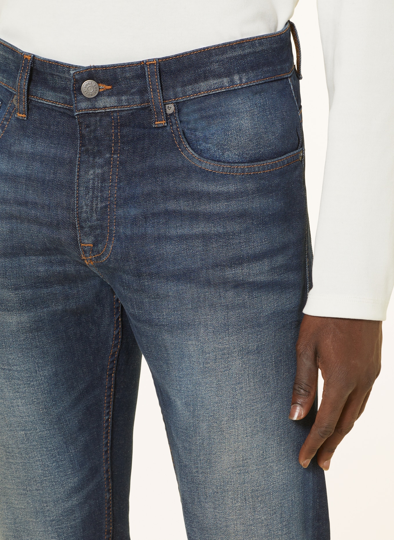 BOSS Jeans DELAWARE slim Fit, Color: 412 NAVY (Image 5)