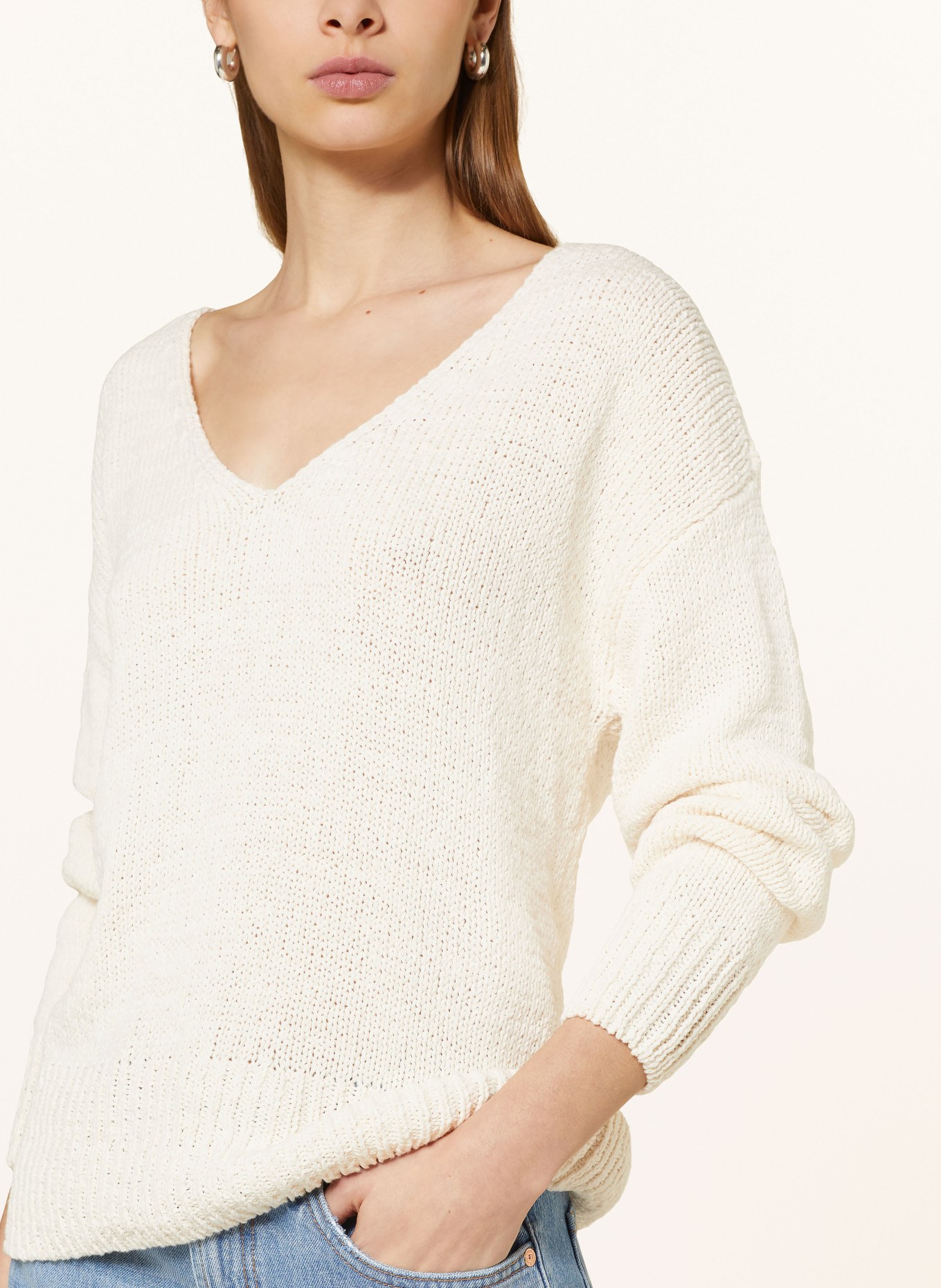 HUGO Sweater SMELINA, Color: CREAM (Image 4)