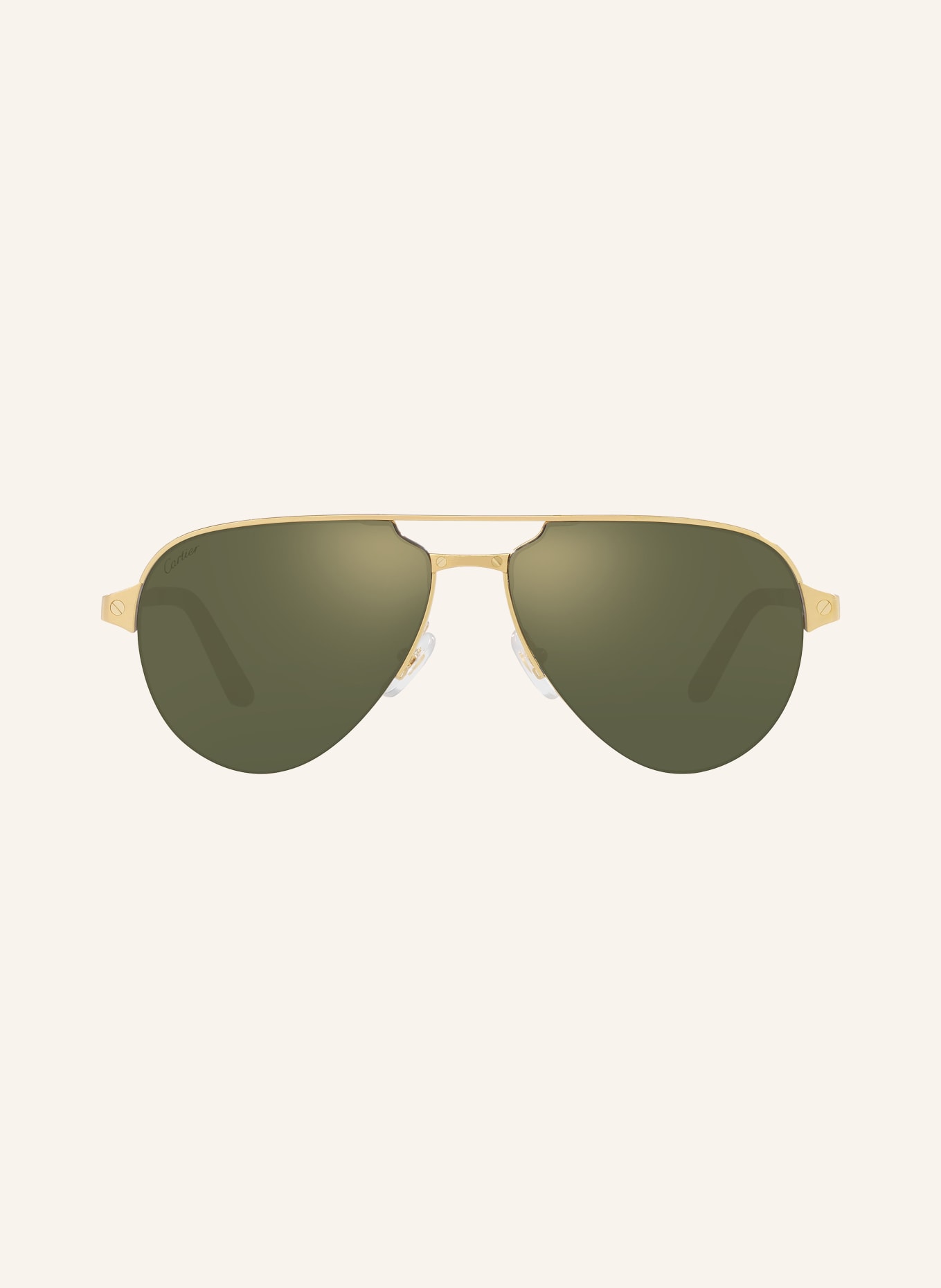 Cartier Sonnenbrille CT0386S: 2300C1 - GOLD/ GRAU VERSPIEGELT