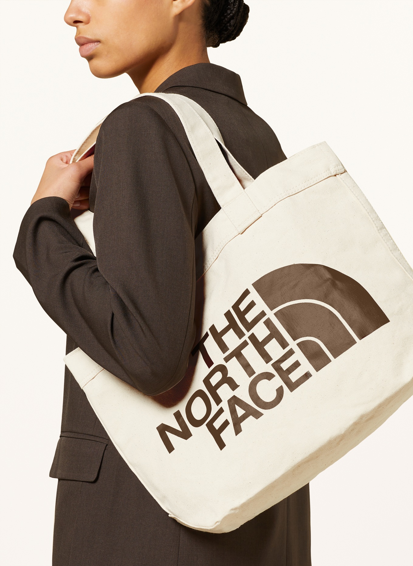 THE NORTH FACE Shopper, Color: LIGHT BROWN/ DARK BROWN (Image 4)