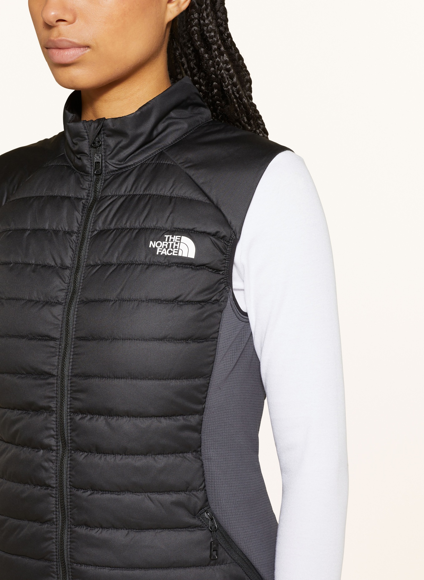 THE NORTH FACE Hybrid quilted vest, Color: BLACK (Image 4)