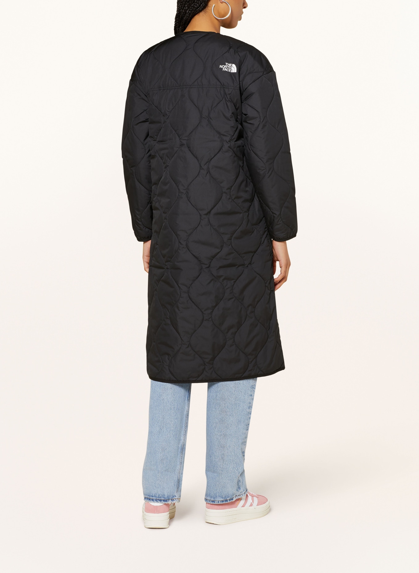 THE NORTH FACE Quilted coat AMPATO, Color: BLACK (Image 3)