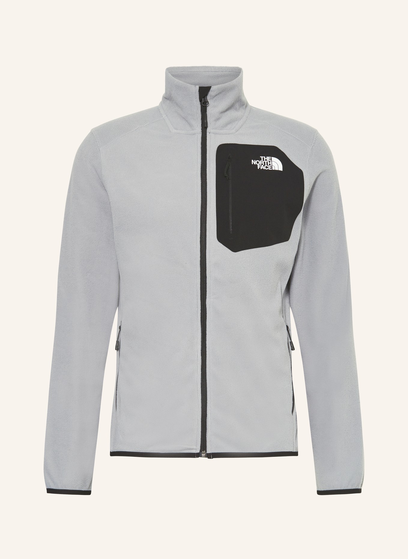 THE NORTH FACE Fleece jacket EXPERIT, Color: LIGHT GRAY (Image 1)