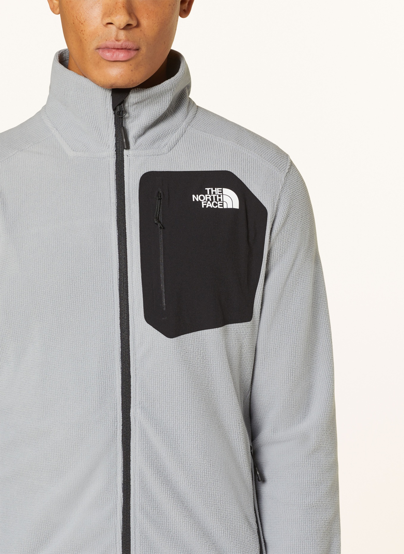 THE NORTH FACE Fleece jacket EXPERIT, Color: LIGHT GRAY (Image 4)