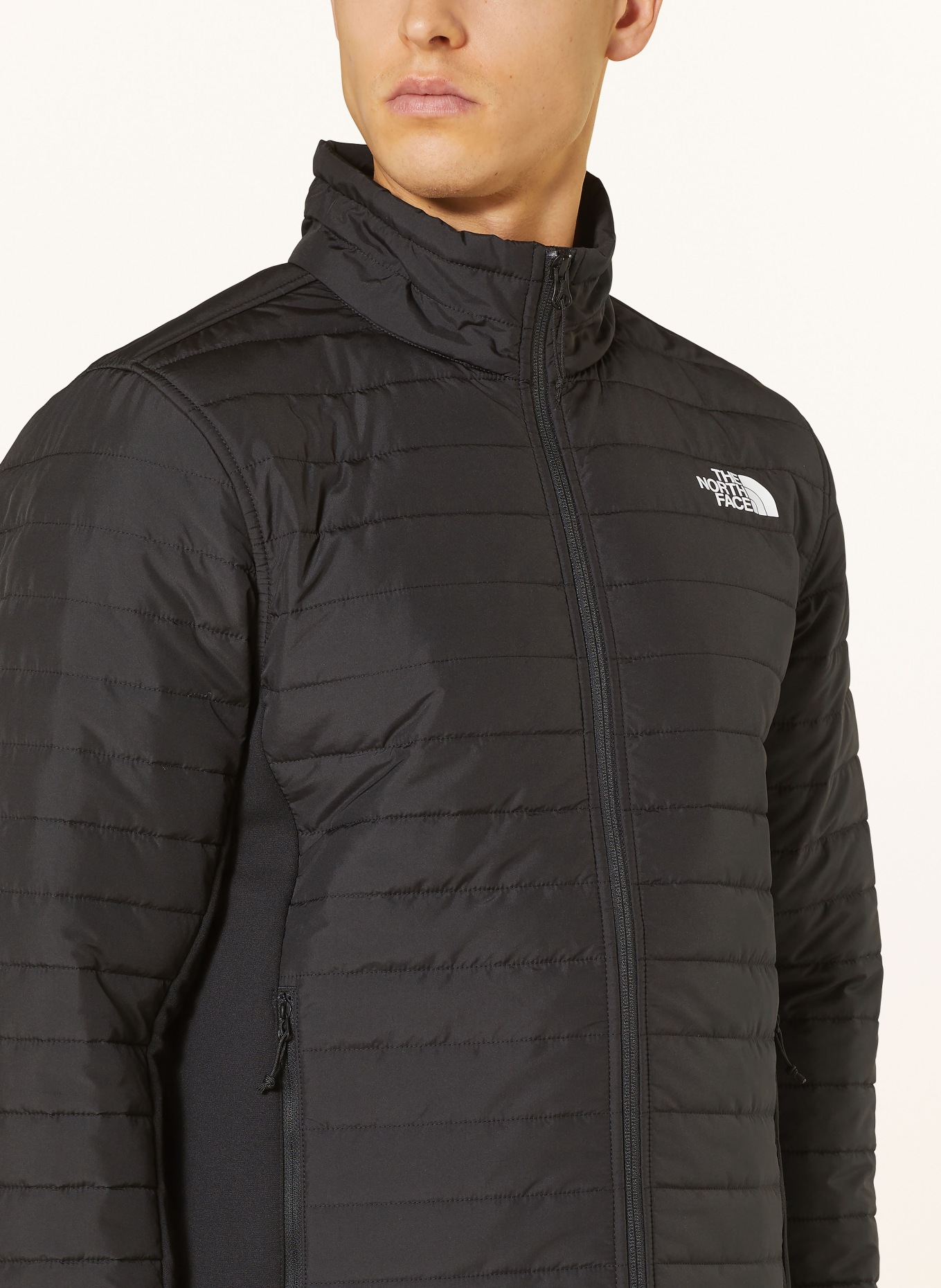 THE NORTH FACE Hybrid quilted jacket CANYONLANDS, Color: BLACK (Image 4)