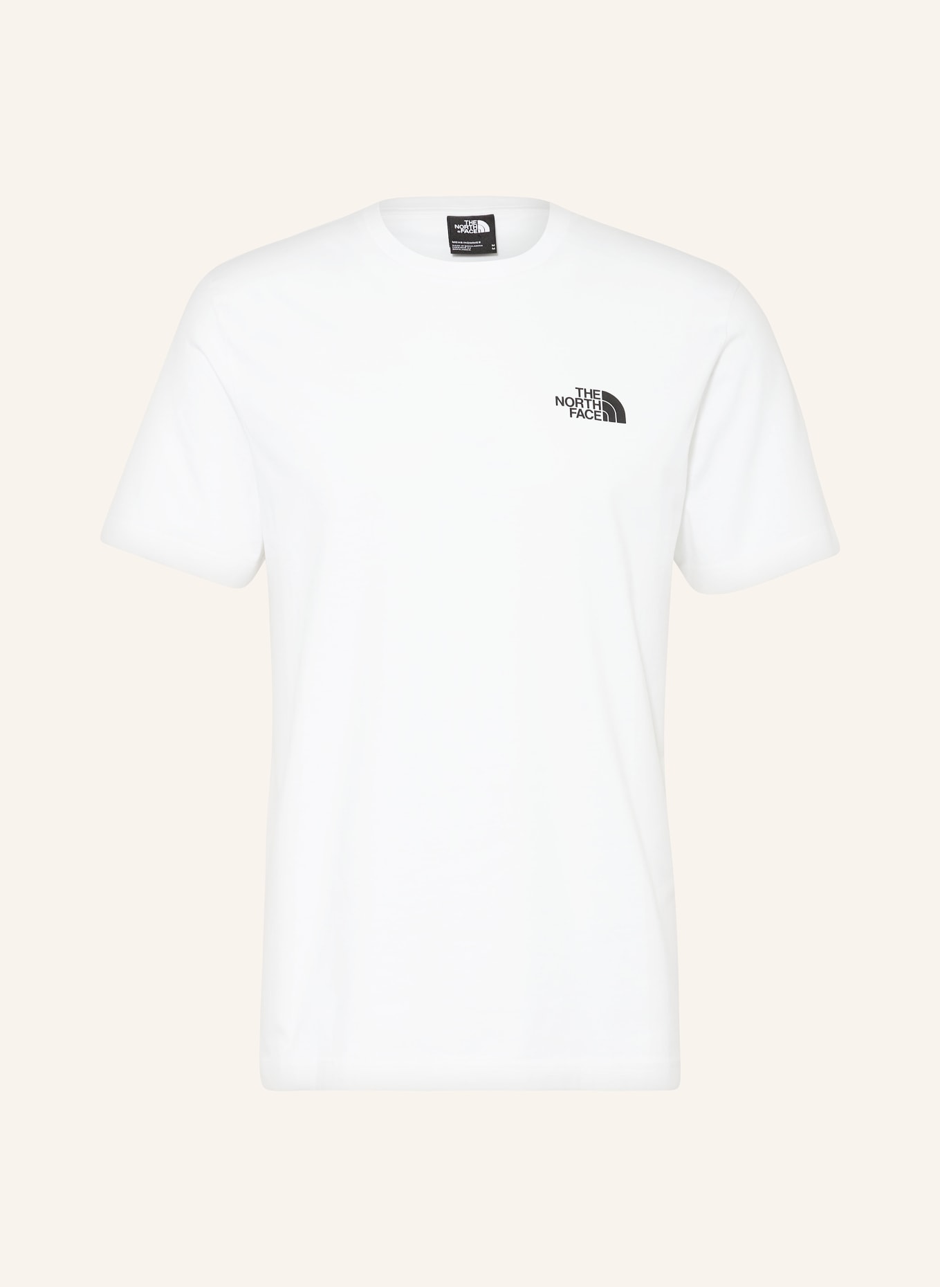 THE NORTH FACE T-shirt, Color: WHITE (Image 1)
