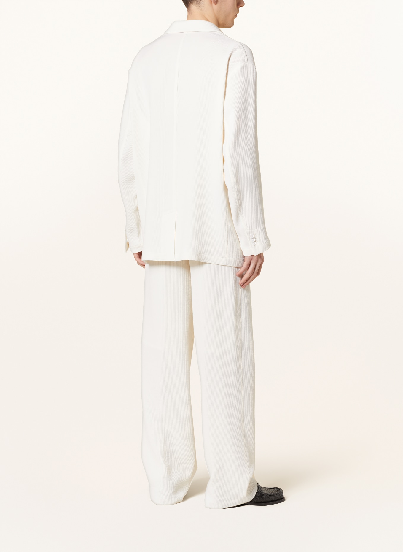 GIORGIO ARMANI Suit jacket regular fit, Color: U0BN Brilliant White (Image 3)