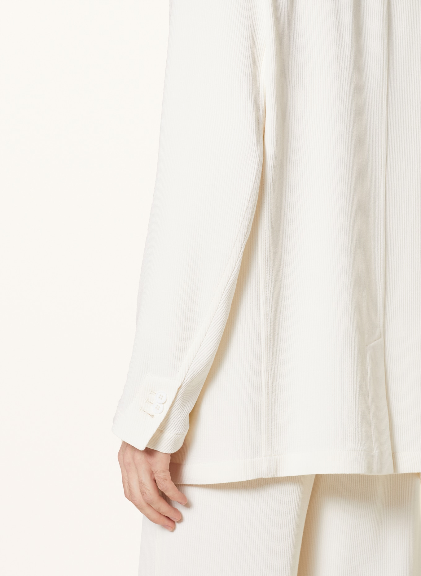 GIORGIO ARMANI Suit jacket regular fit, Color: U0BN Brilliant White (Image 5)
