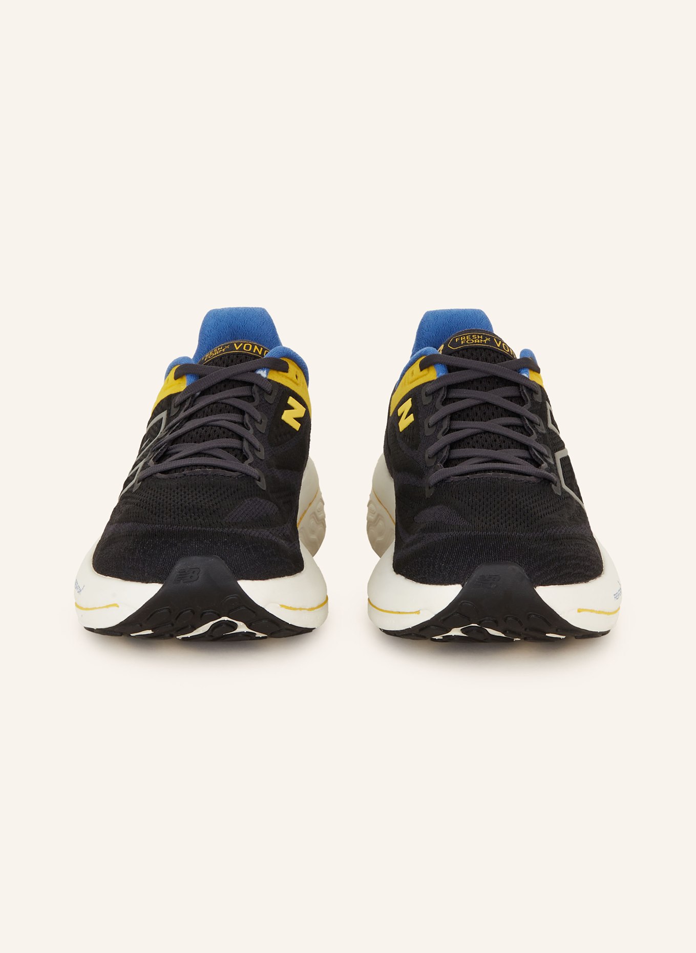 new balance Running shoes FRESH FOAM X VONGO V6, Color: BLACK/ BLUE/ YELLOW (Image 3)