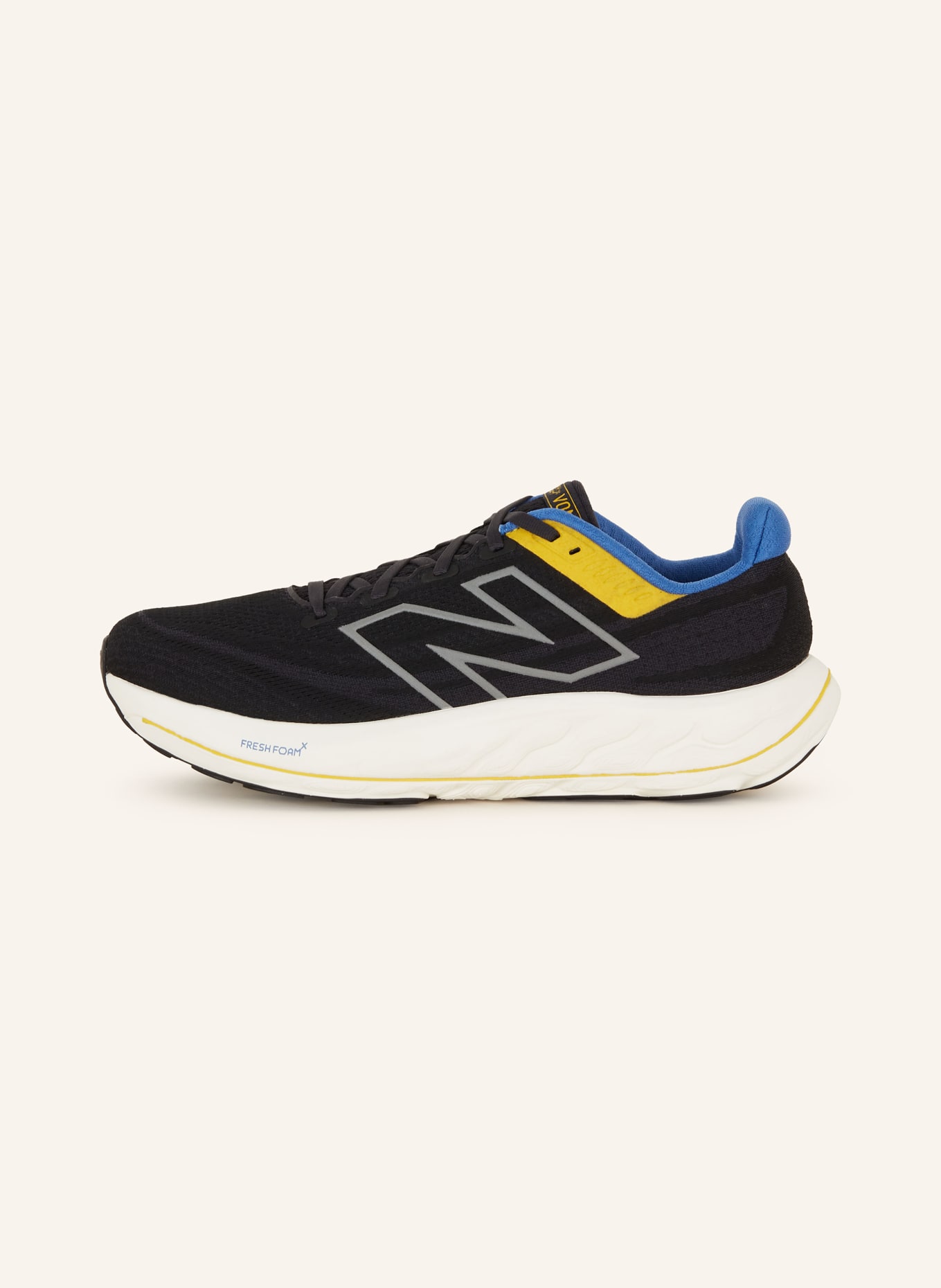 new balance Running shoes FRESH FOAM X VONGO V6, Color: BLACK/ BLUE/ YELLOW (Image 4)